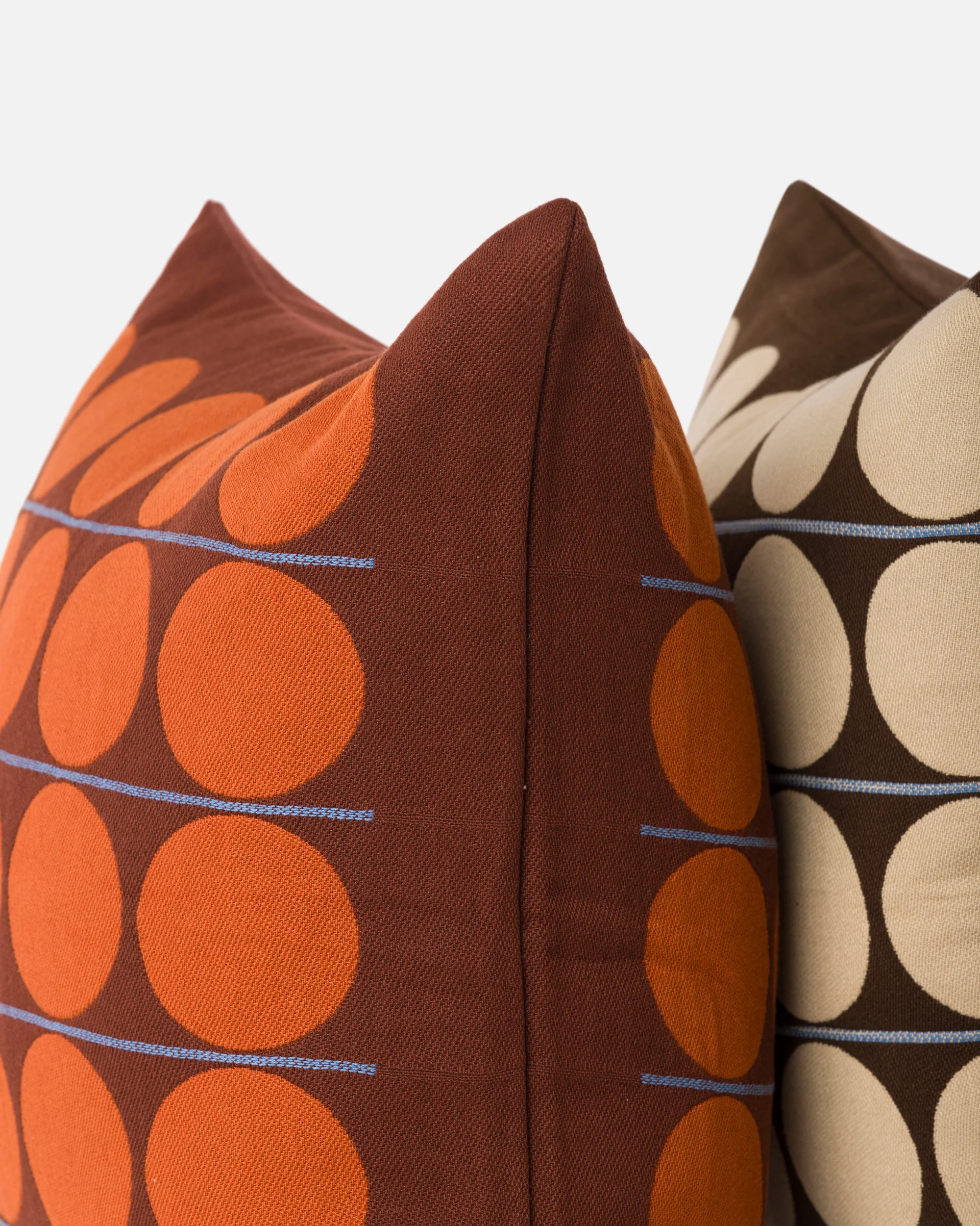 Abacus Cushion Cover - Merlot & Cherry - Image 5
