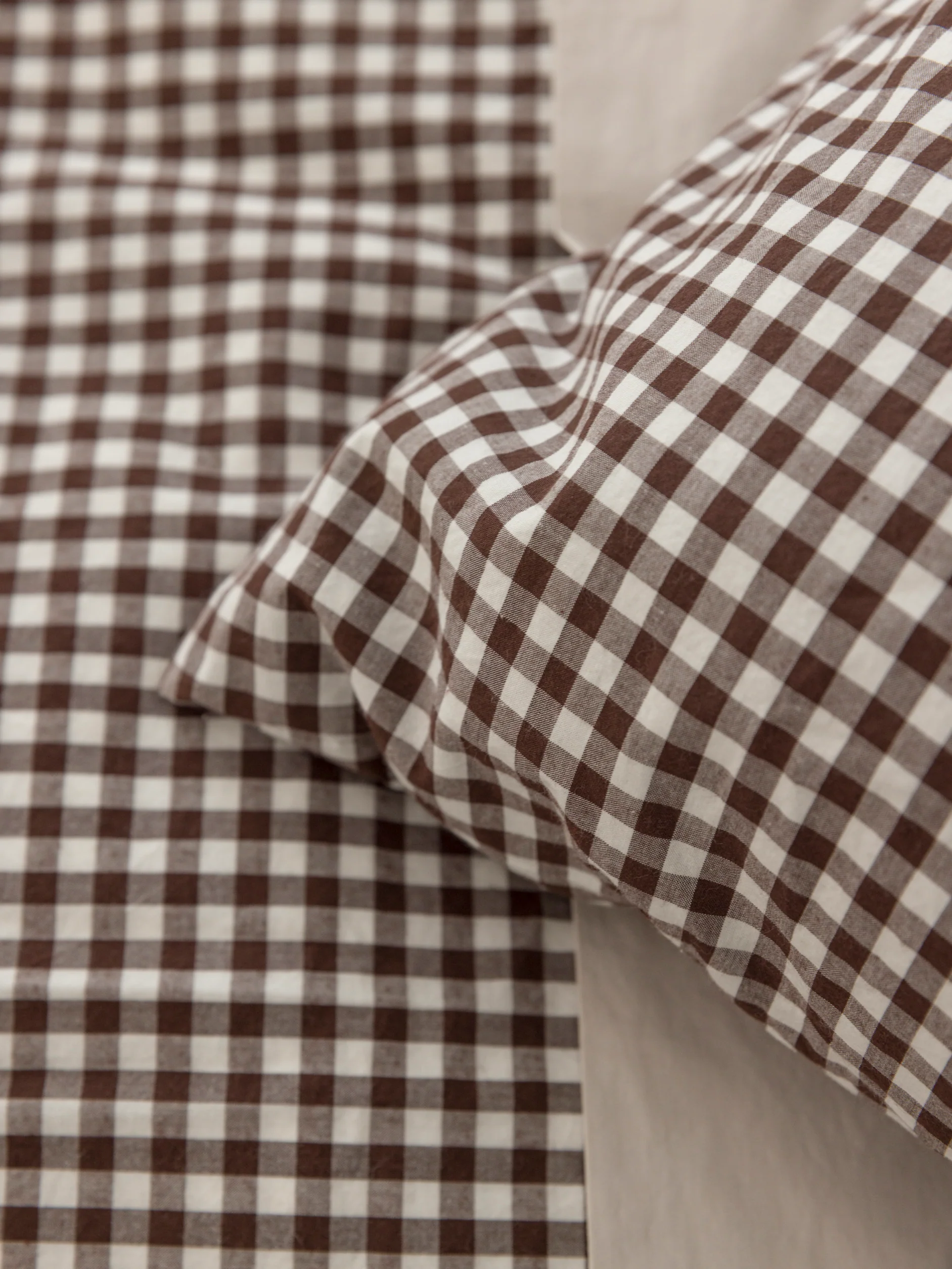 Duvet Cover - Cocoa Gingham - Image 3