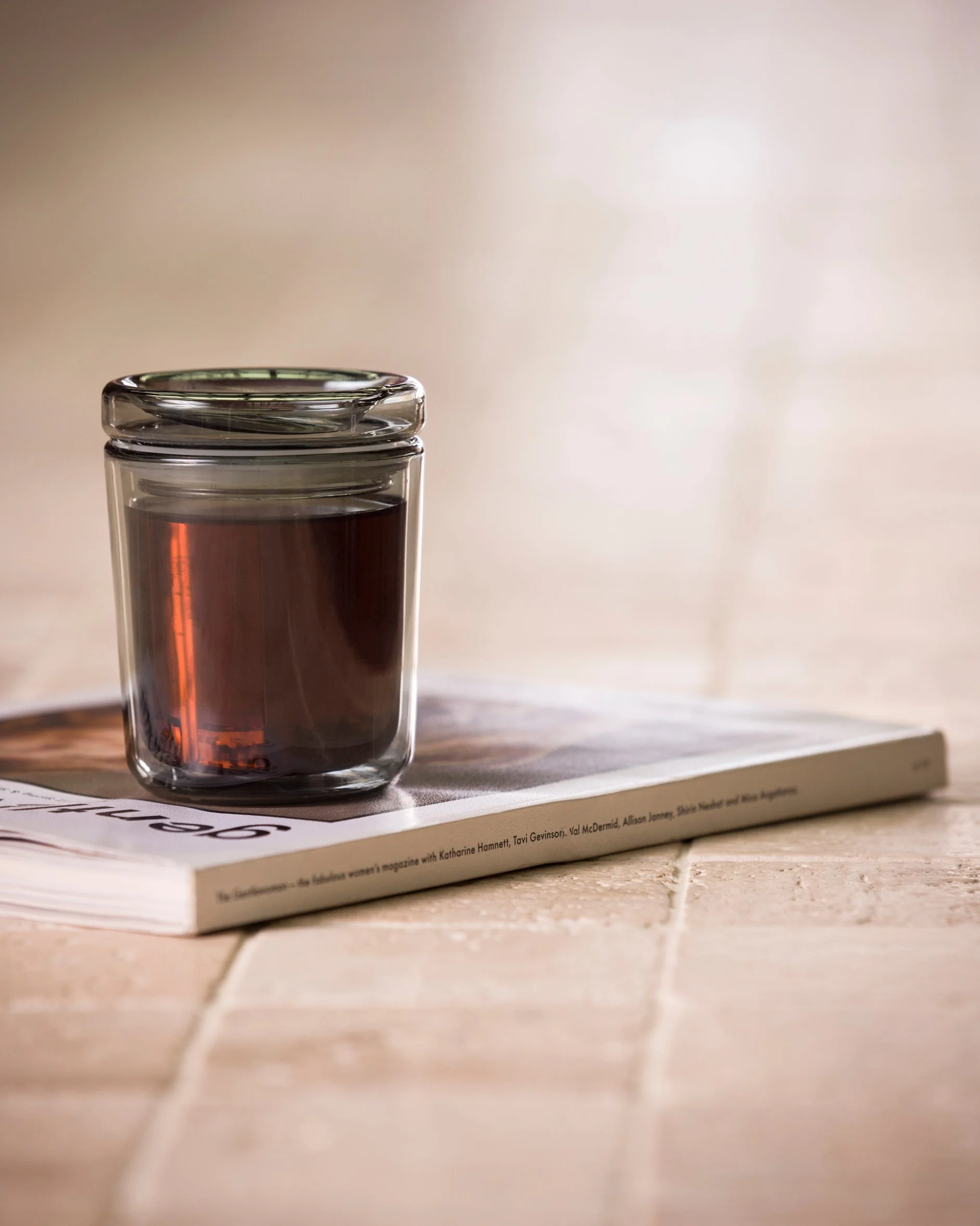 Glass Travel Cup - Charcoal - Image 2