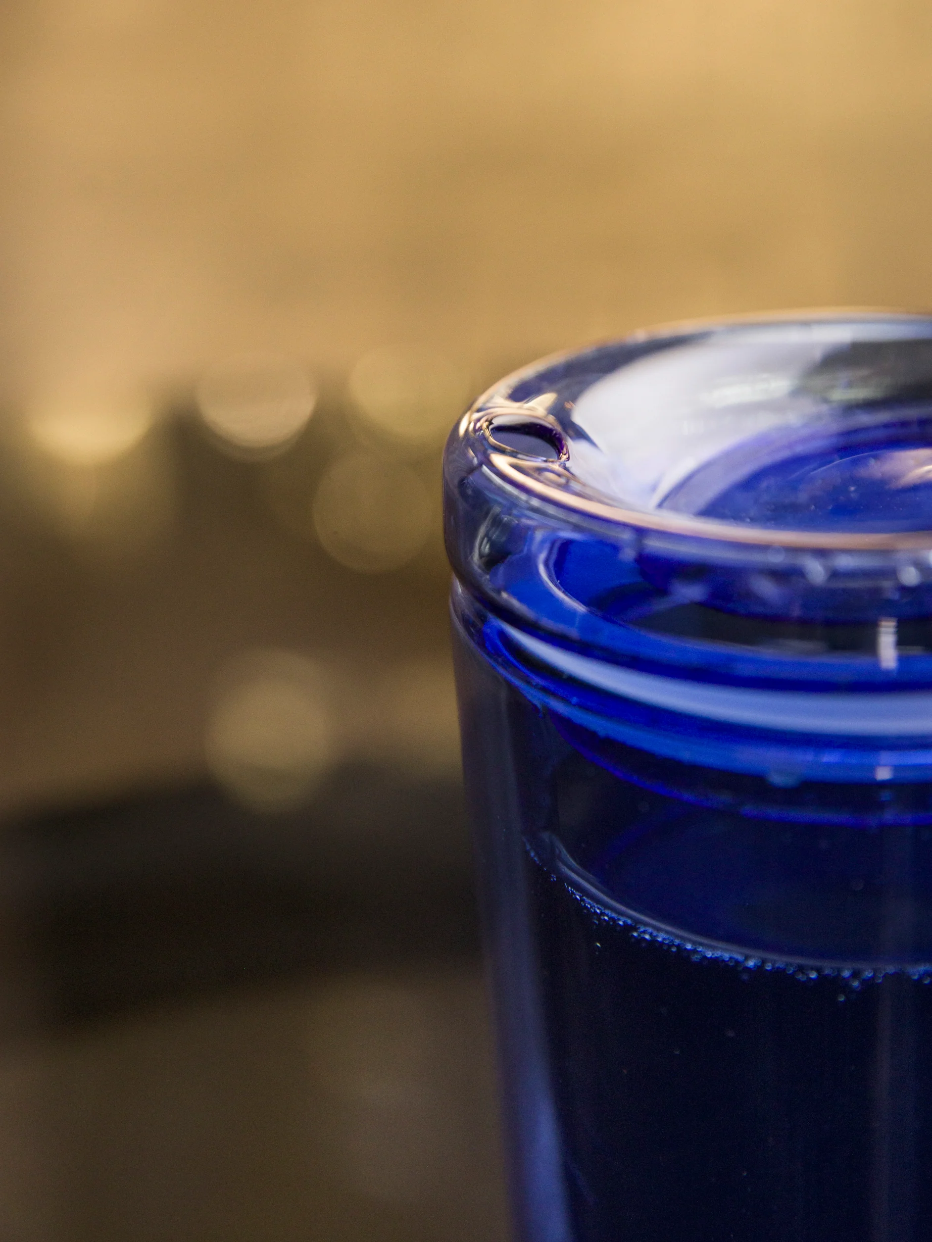 Glass Travel Cup - Cobalt - Image 3