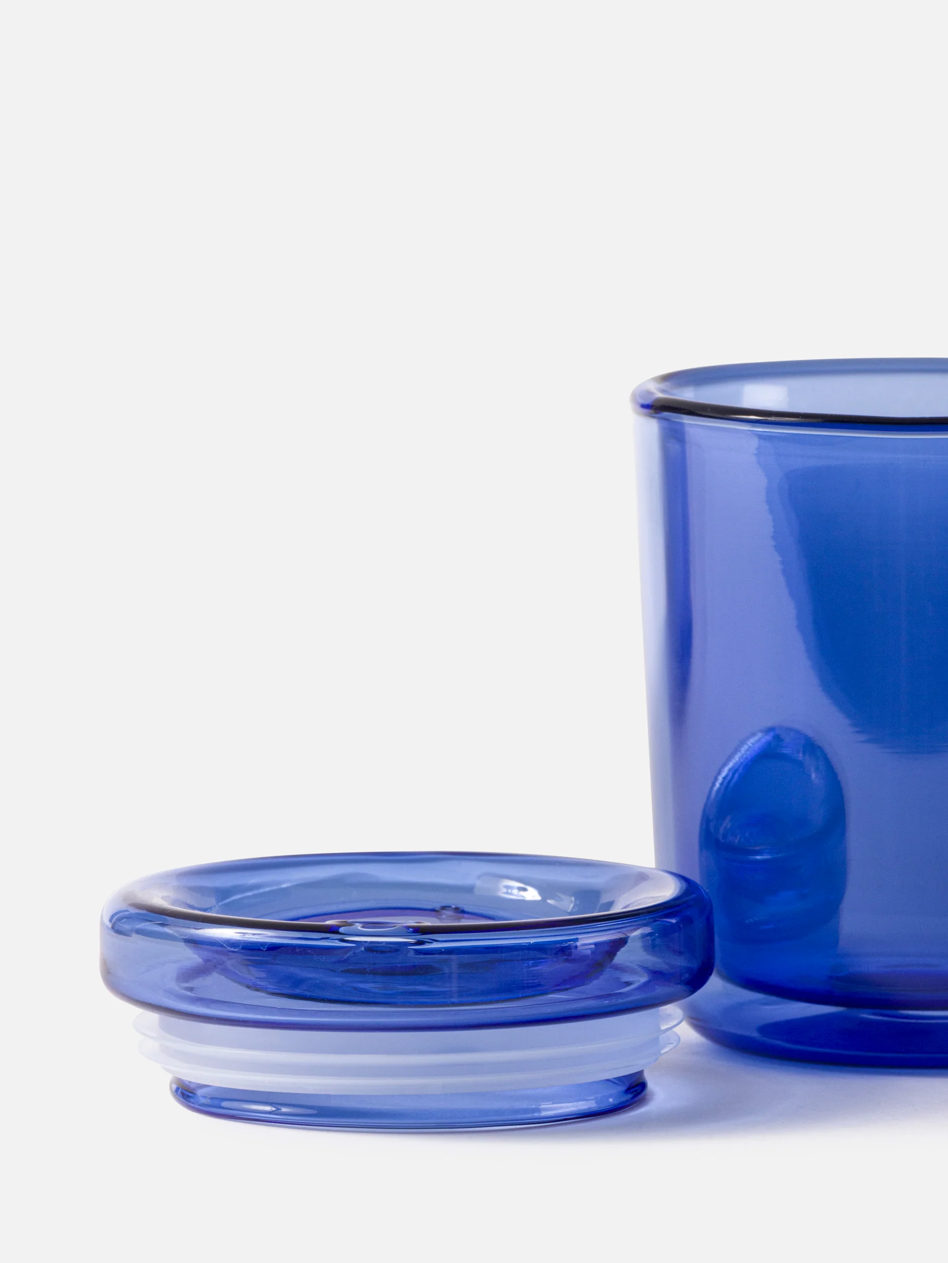 Glass Travel Cup - Cobalt - Image 4