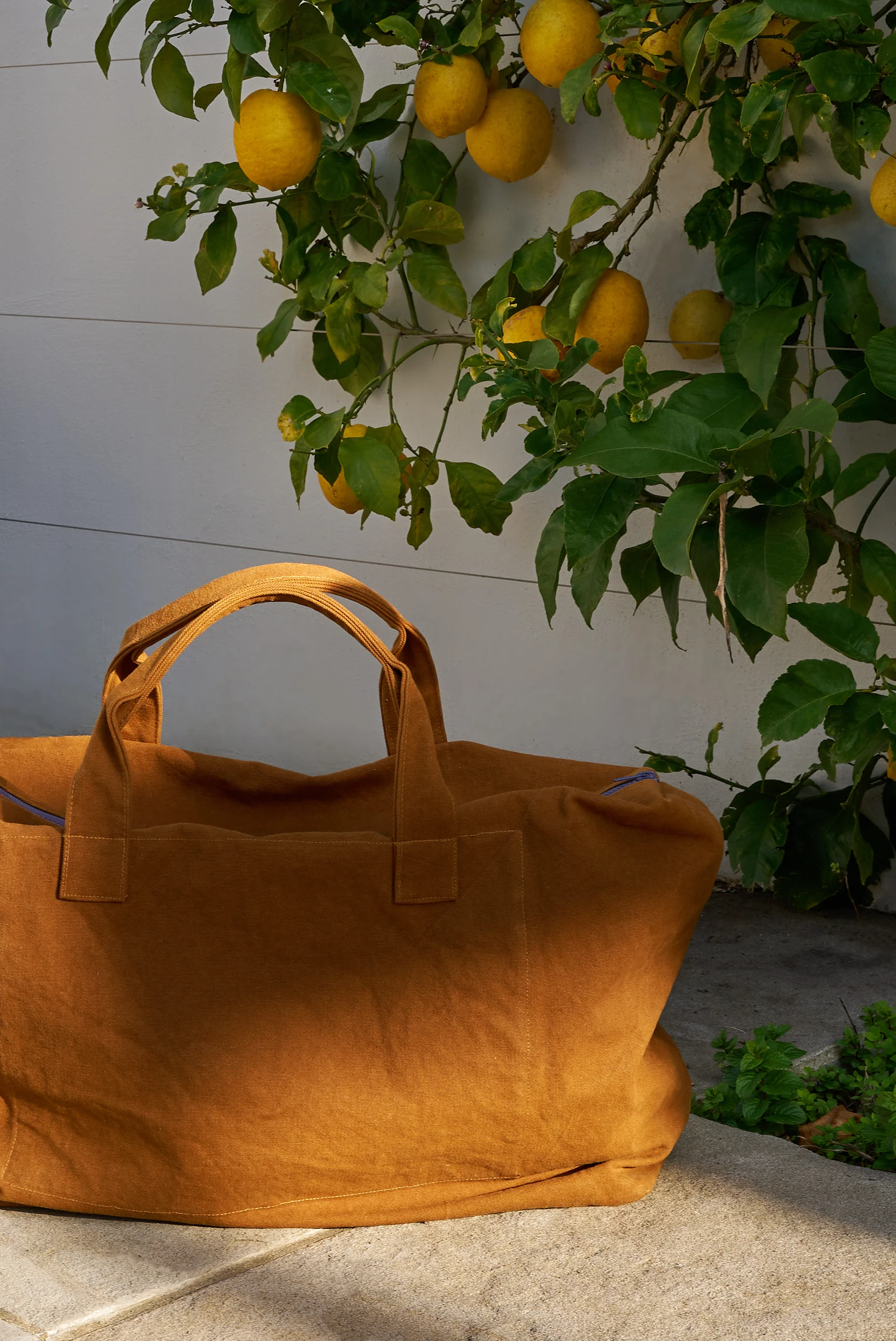 Marlo Contrast Overnight Bag - Masala - Image 2