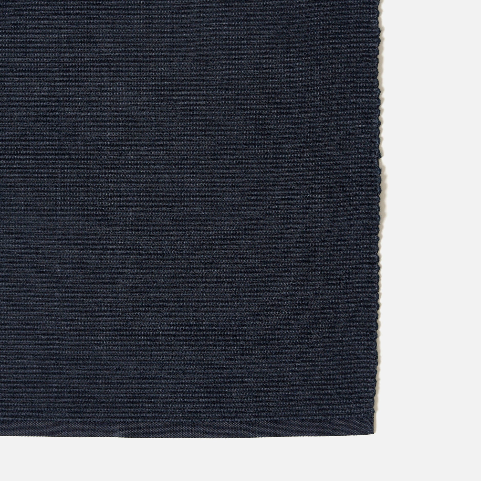Ribbed Placemat Set - Navy - Image 2