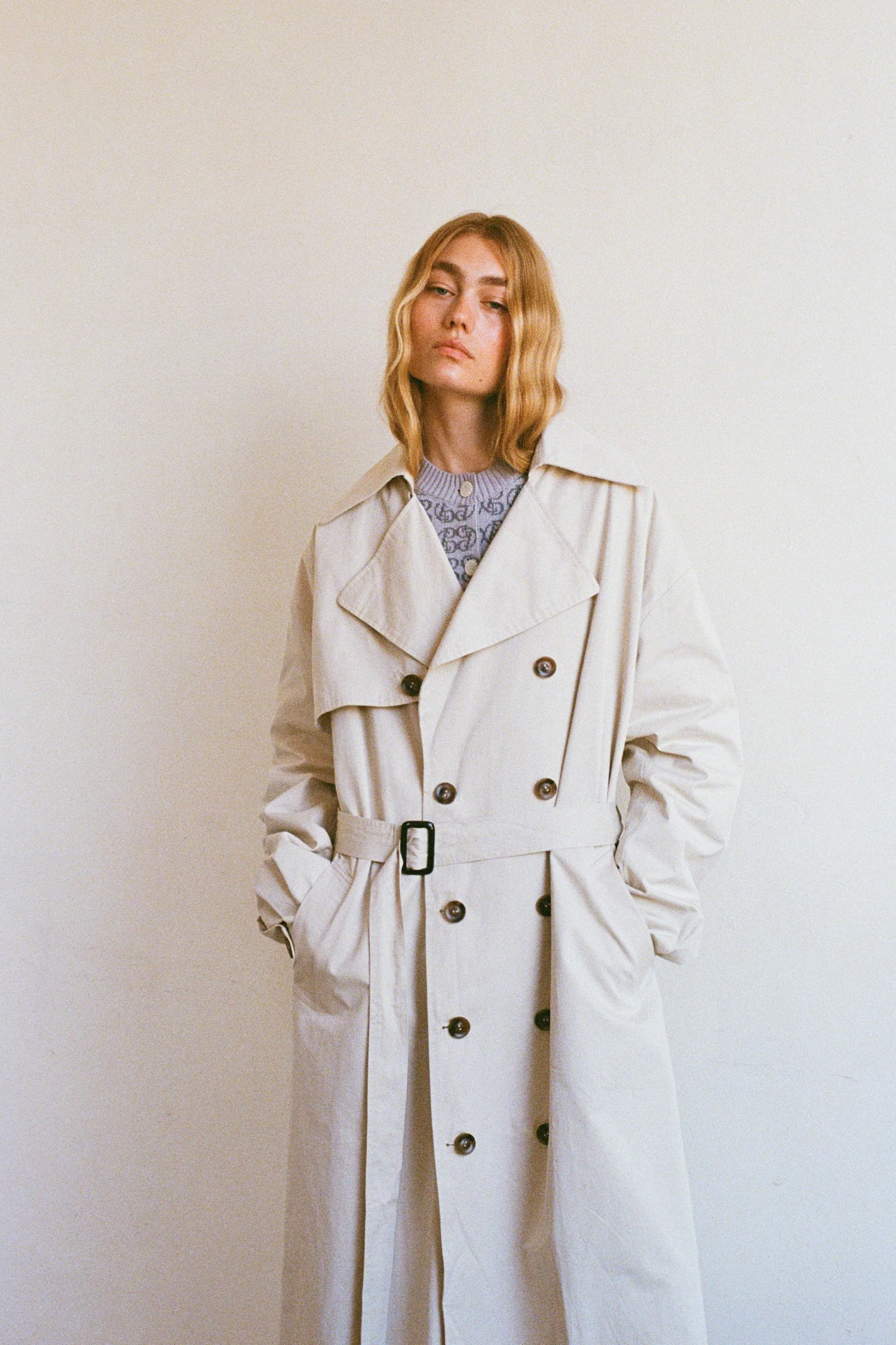 Anderson Oversized Trench - Paper - Image 4
