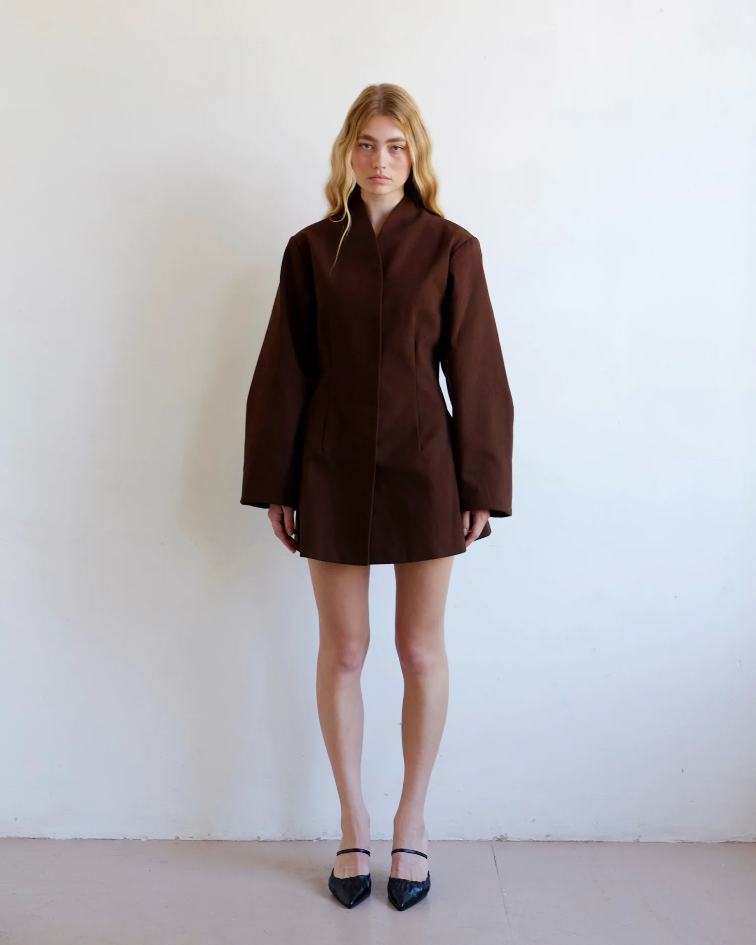 Bowery Dress - Chocolate - Image 2
