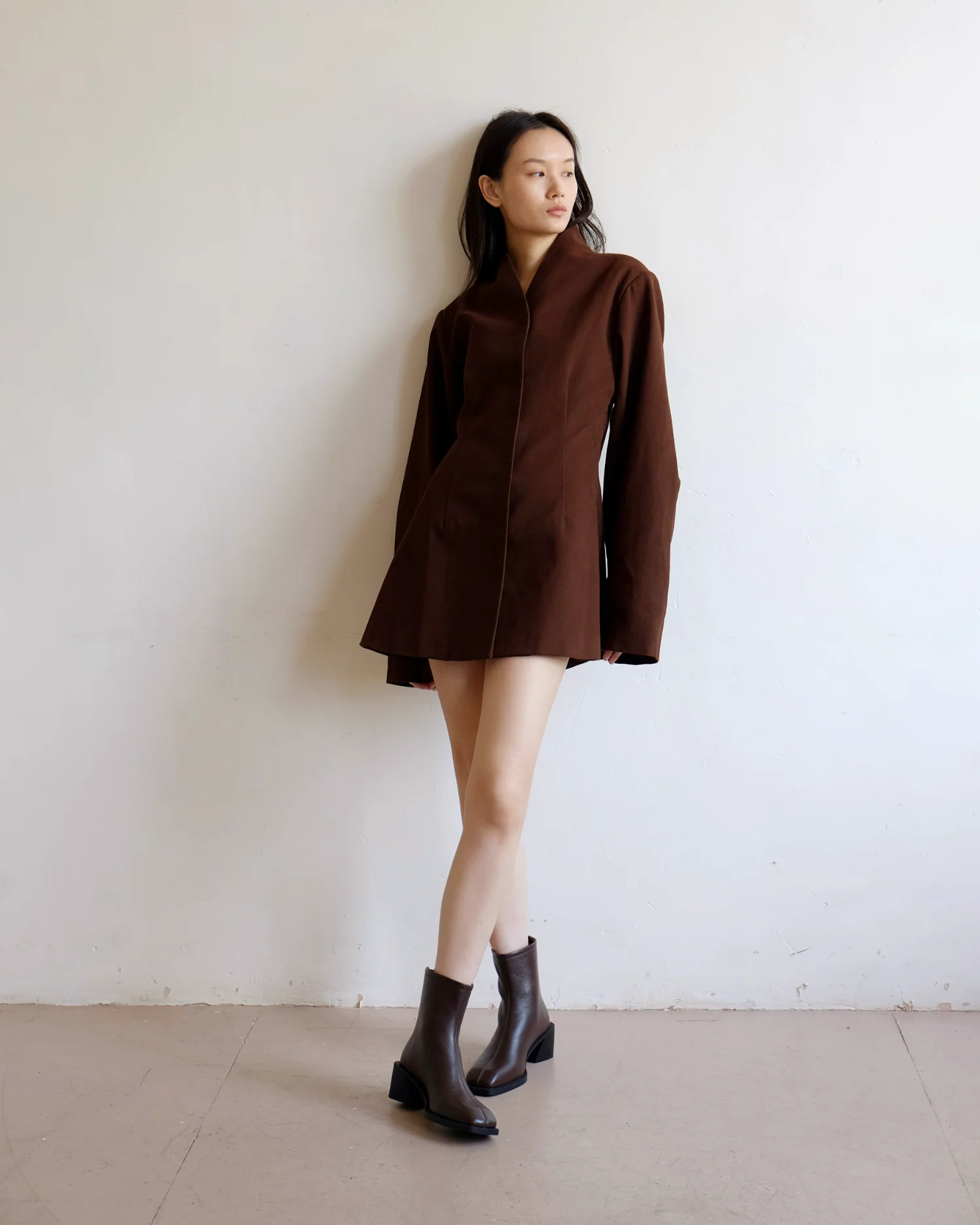 Brooklyn Square Toe Boot - Brown - Image 4