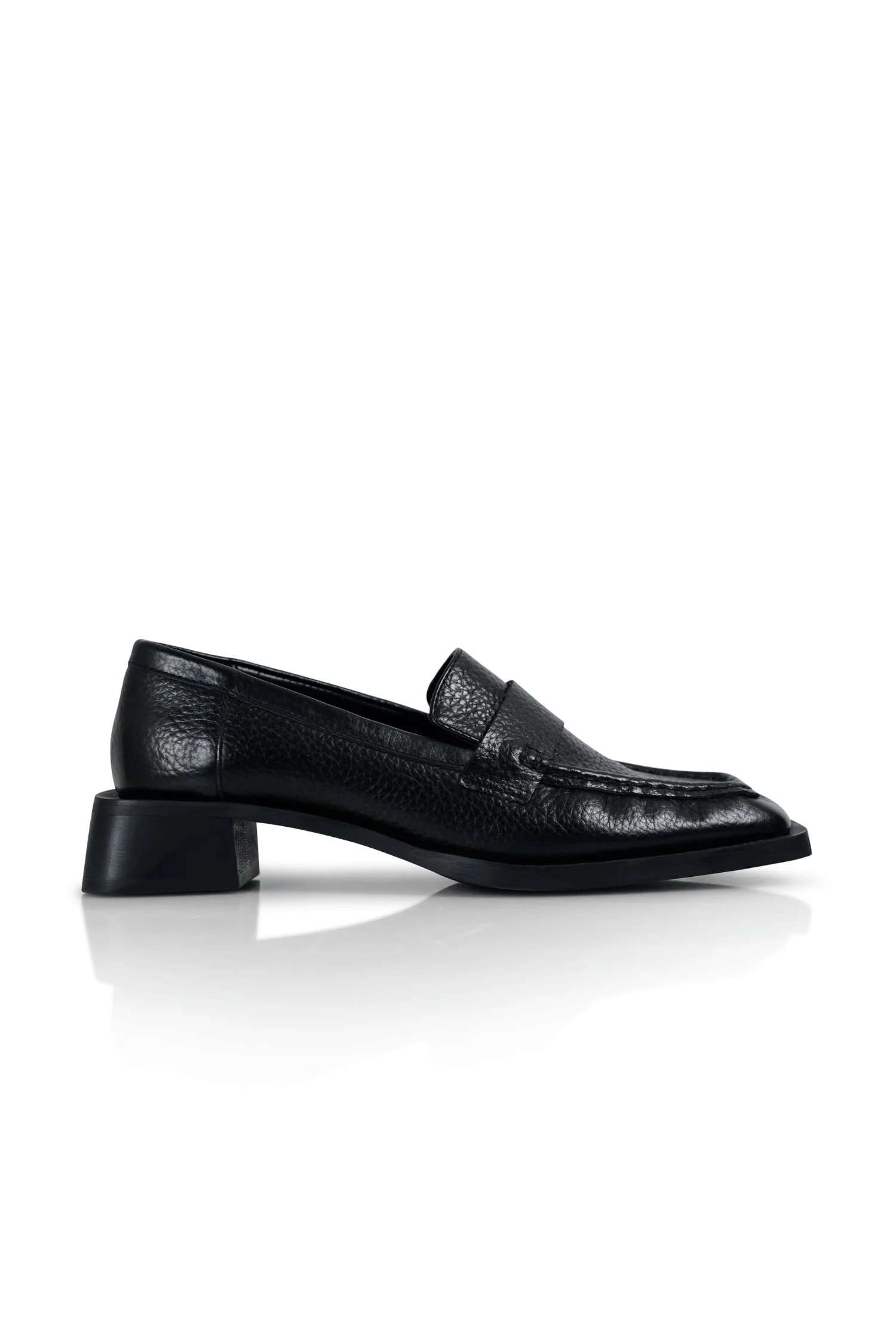 Chelsea Leather Loafer - Black - Image 11