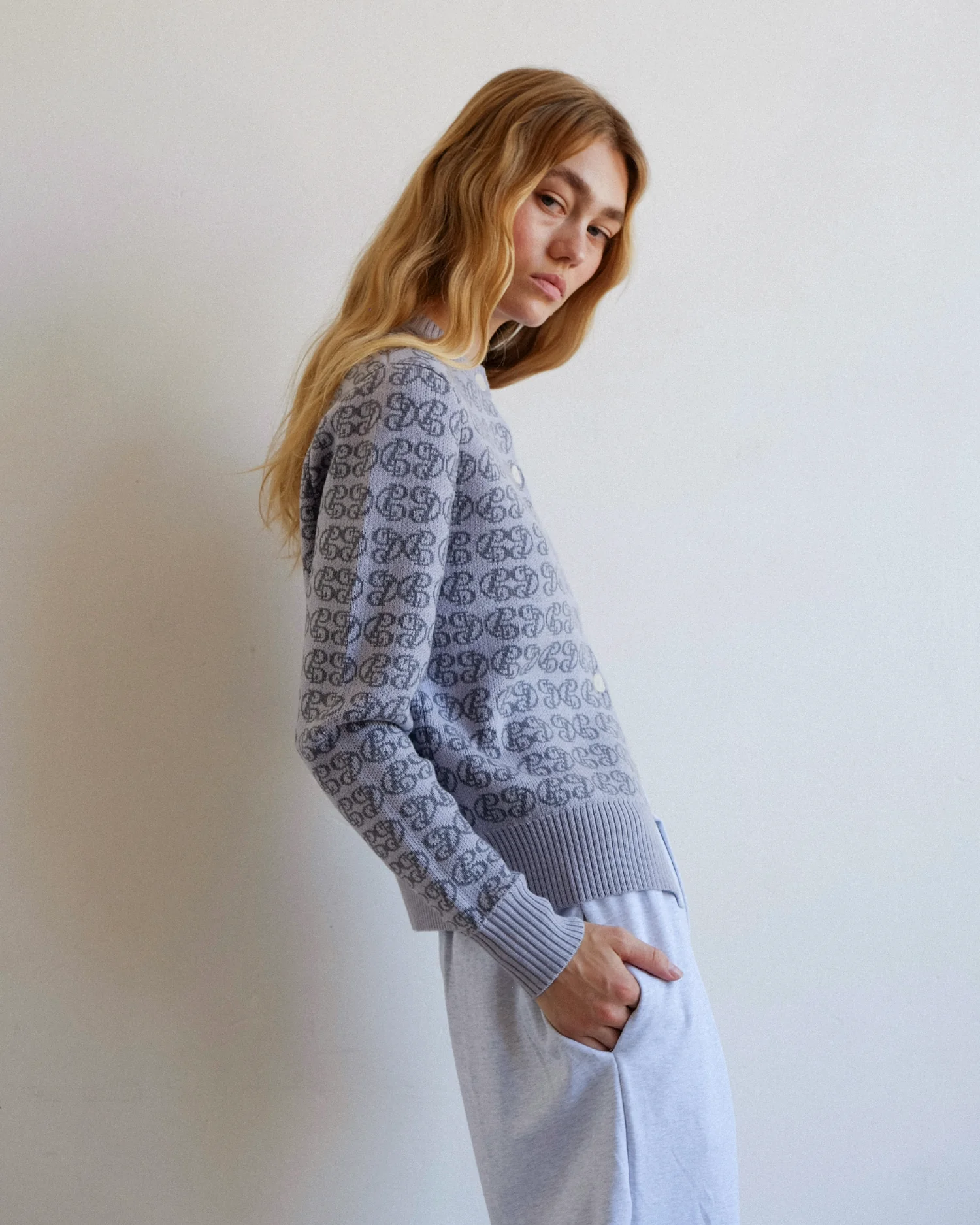 Monogram Merino Cardigan - Image 2