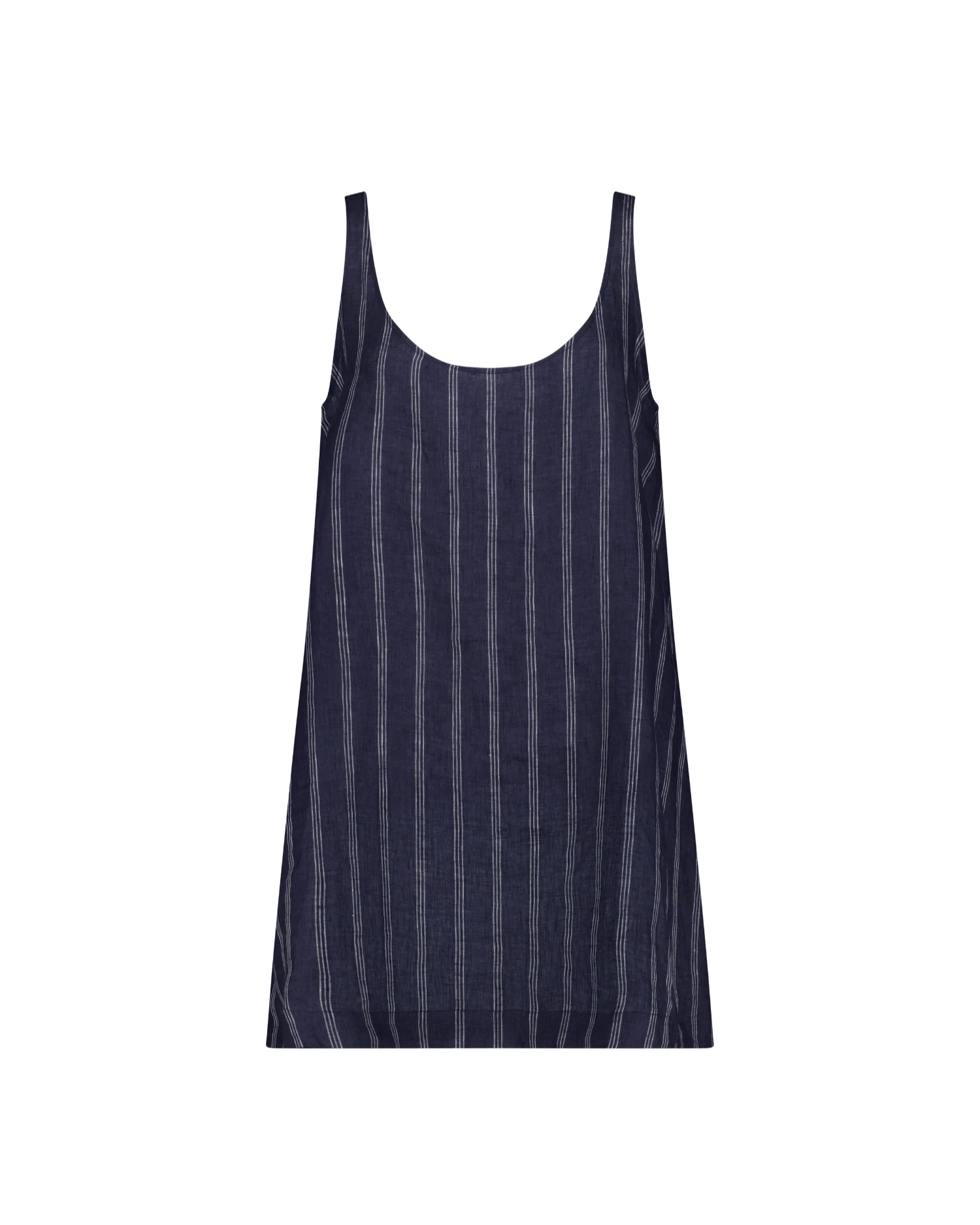 Palermo Low Back Dress - Navy Stripe - Image 6