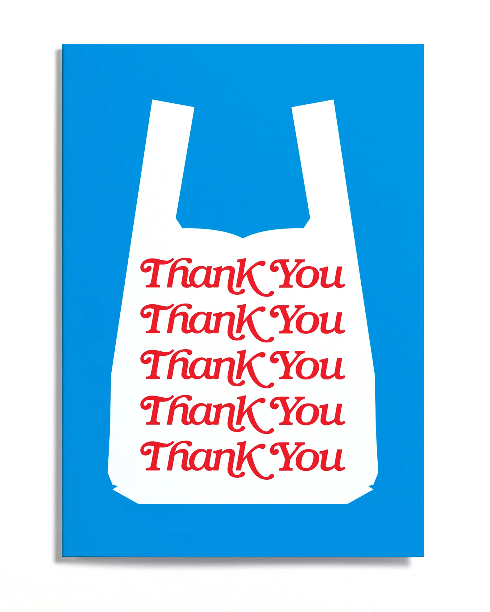 Card - Thank You Shopping Bag