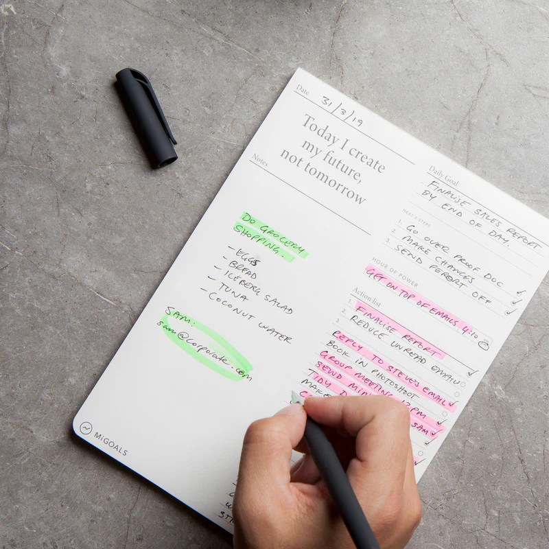 Daily Goals Desk Pad - Image 2
