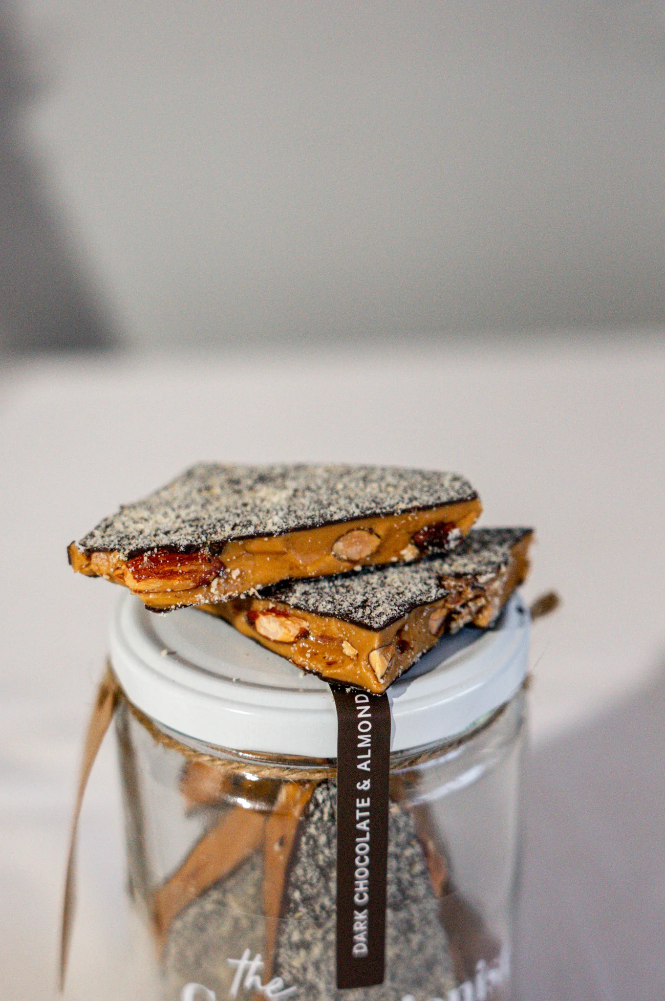 Dark Chocolate & Almond Toffee - Image 4