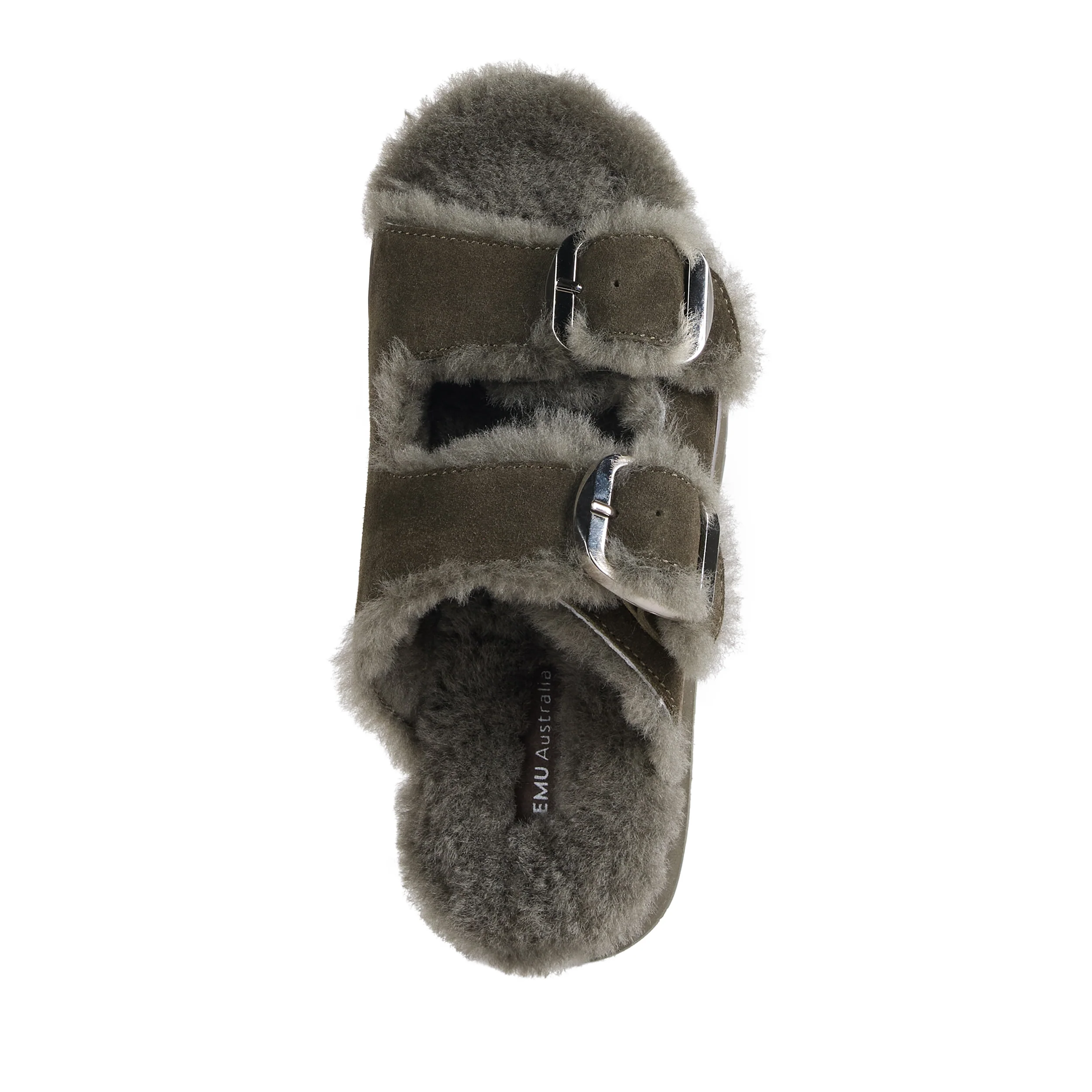 Cabello Slides - Dark Olive - Image 4