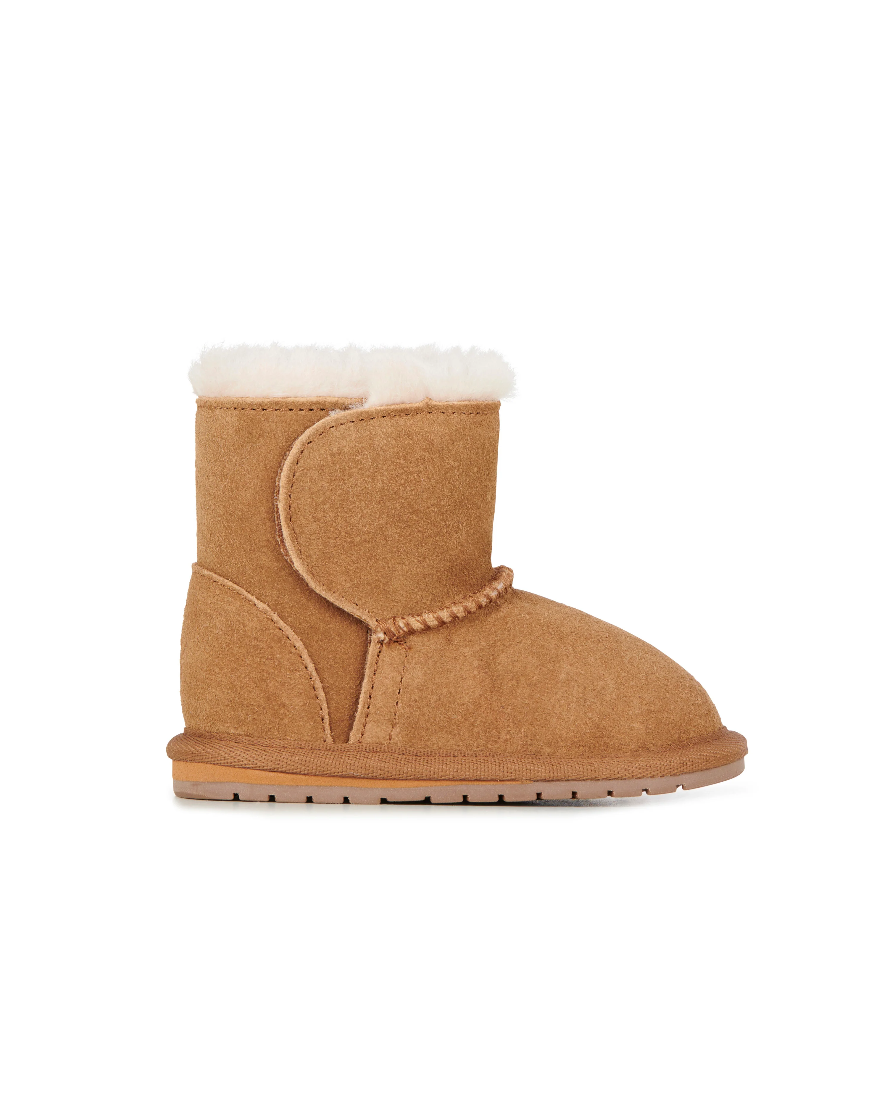Platinum Toddler Slippers - Chestnut