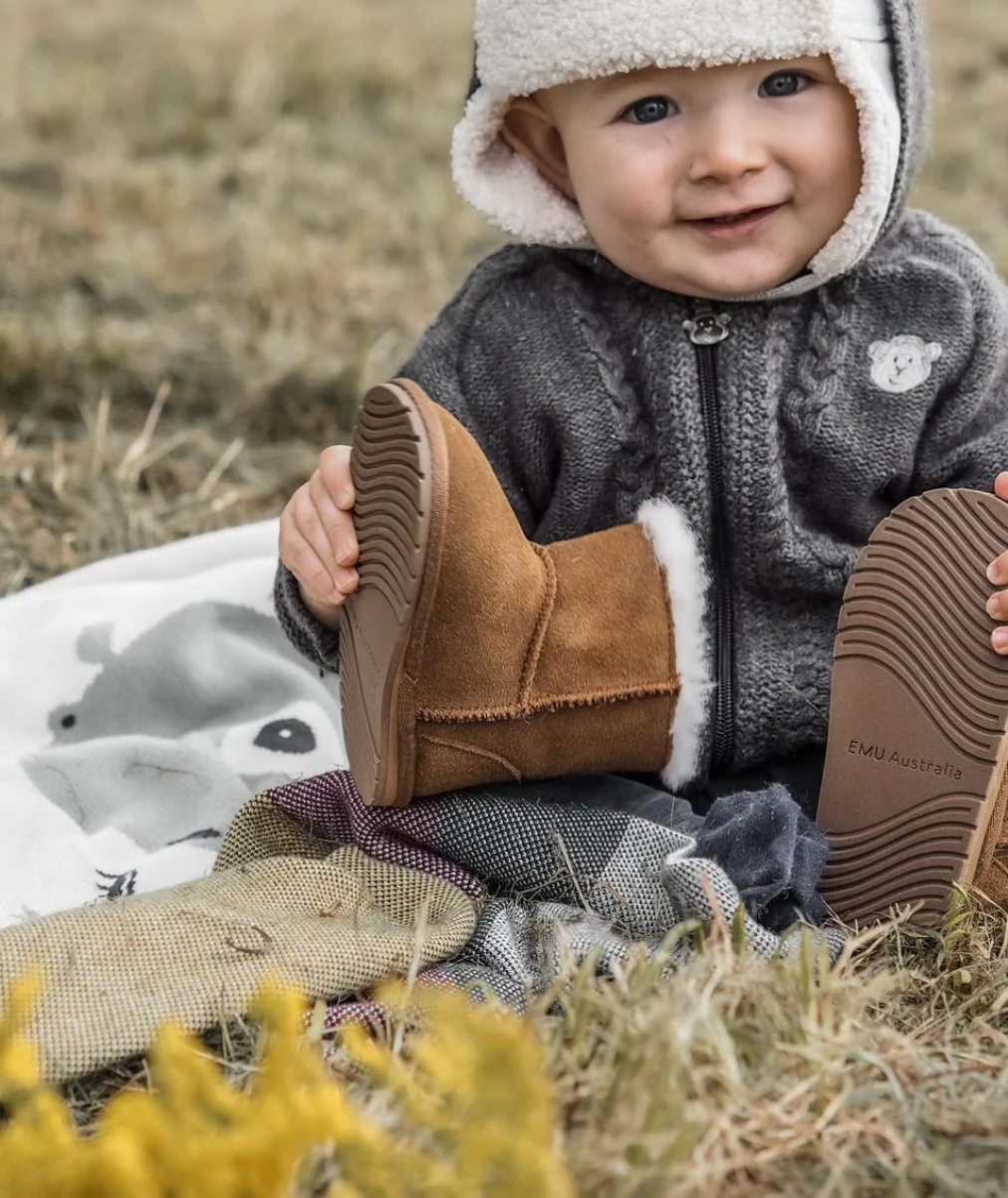 Platinum Toddler Slippers - Chestnut - Image 2