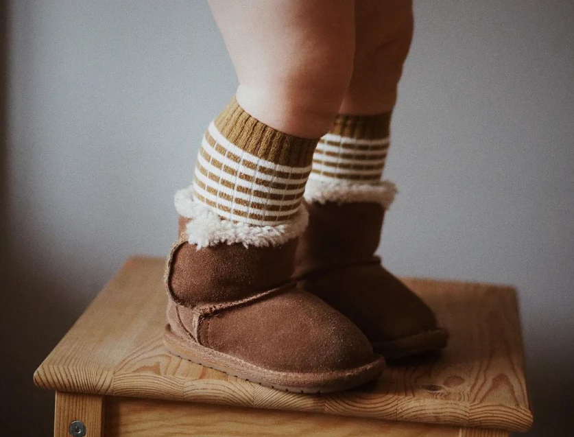 Platinum Toddler Slippers - Chestnut - Image 5