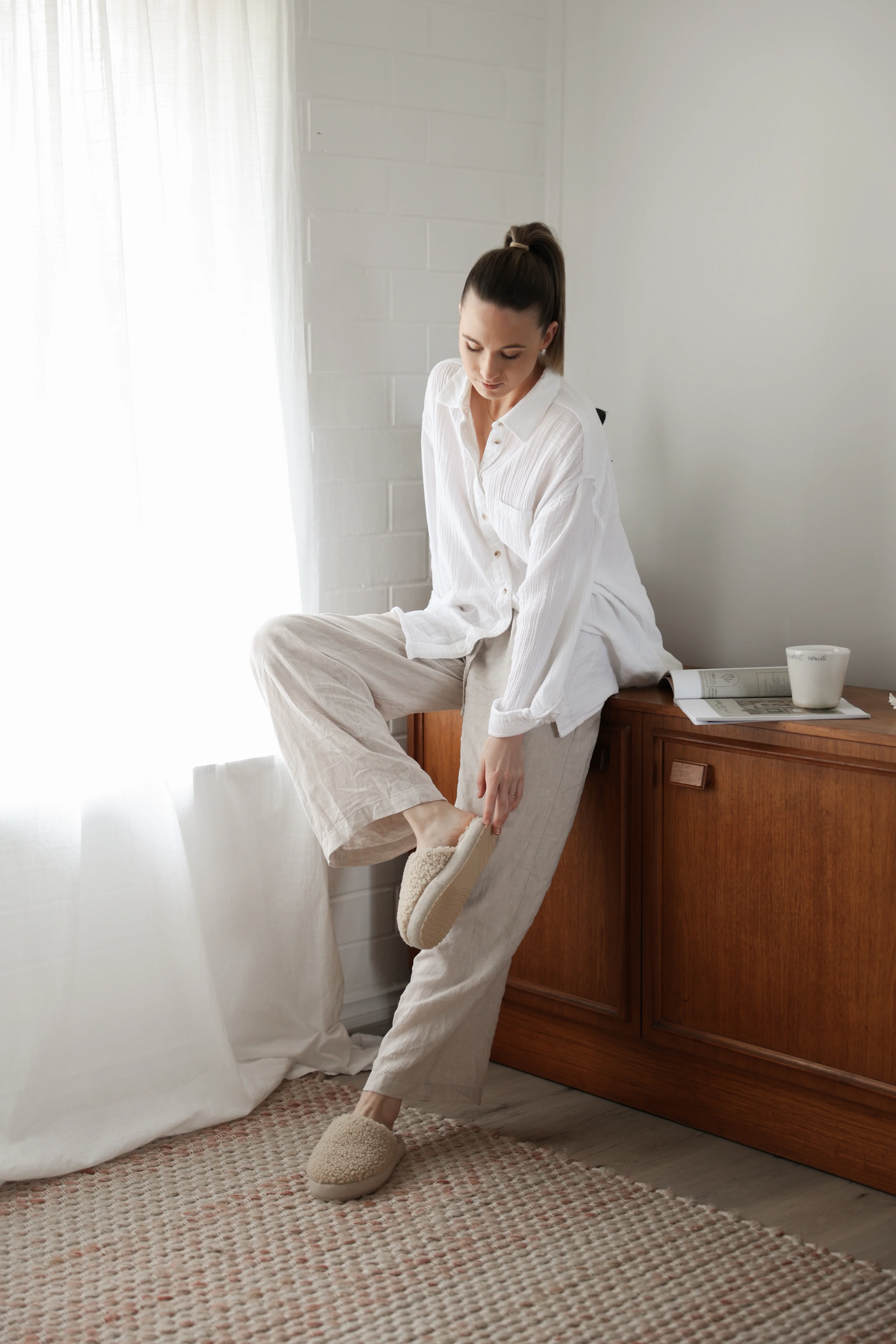 Starley Slippers - Macadamia - Image 3