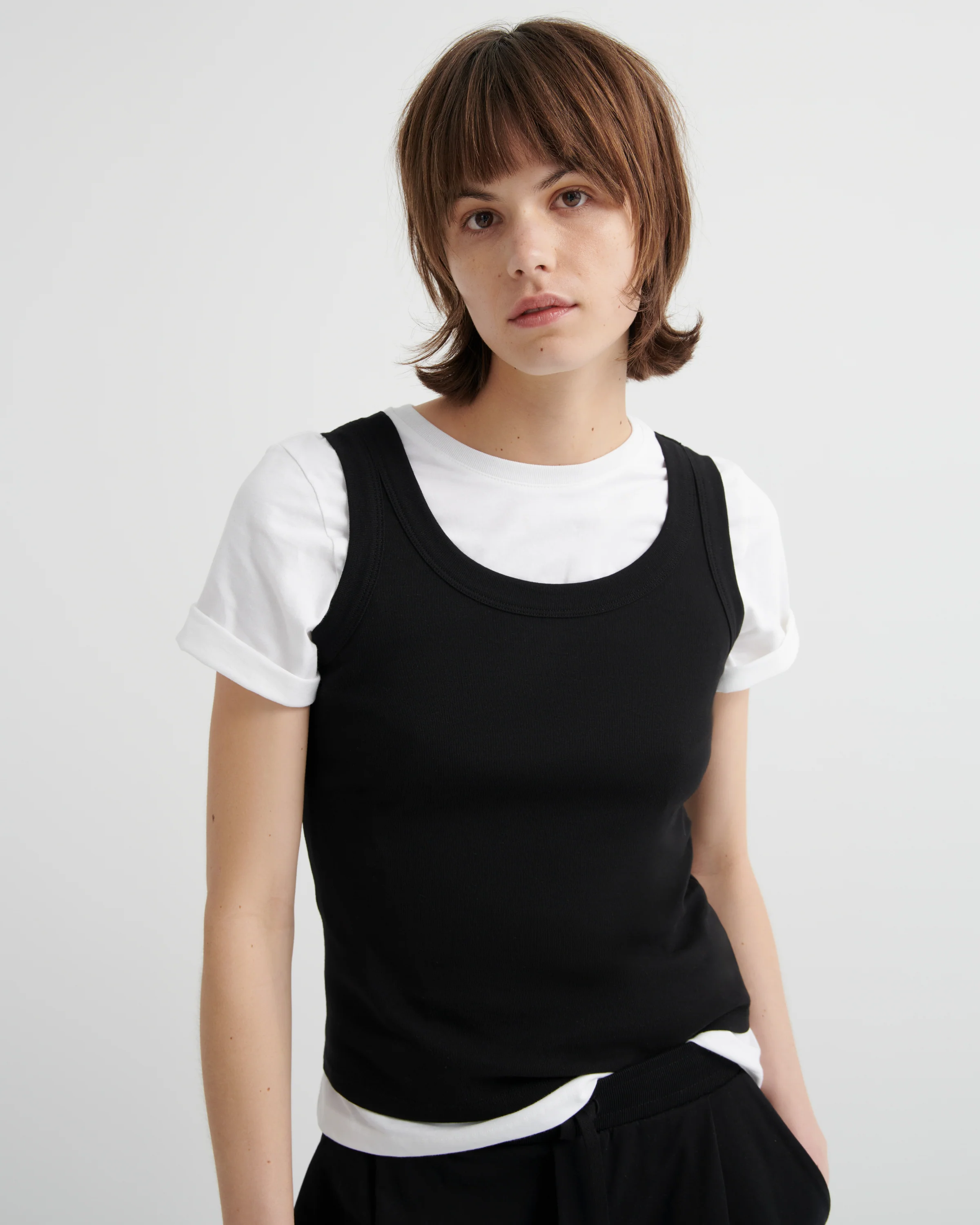 Everyday Singlet - Black - Image 4