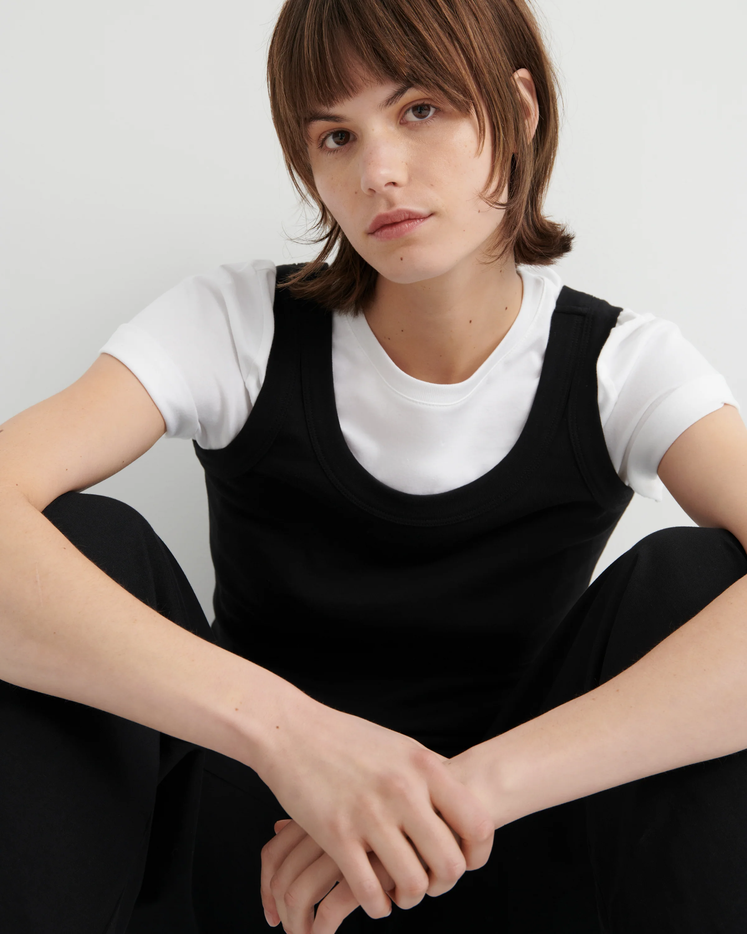 Everyday Singlet - Black - Image 6