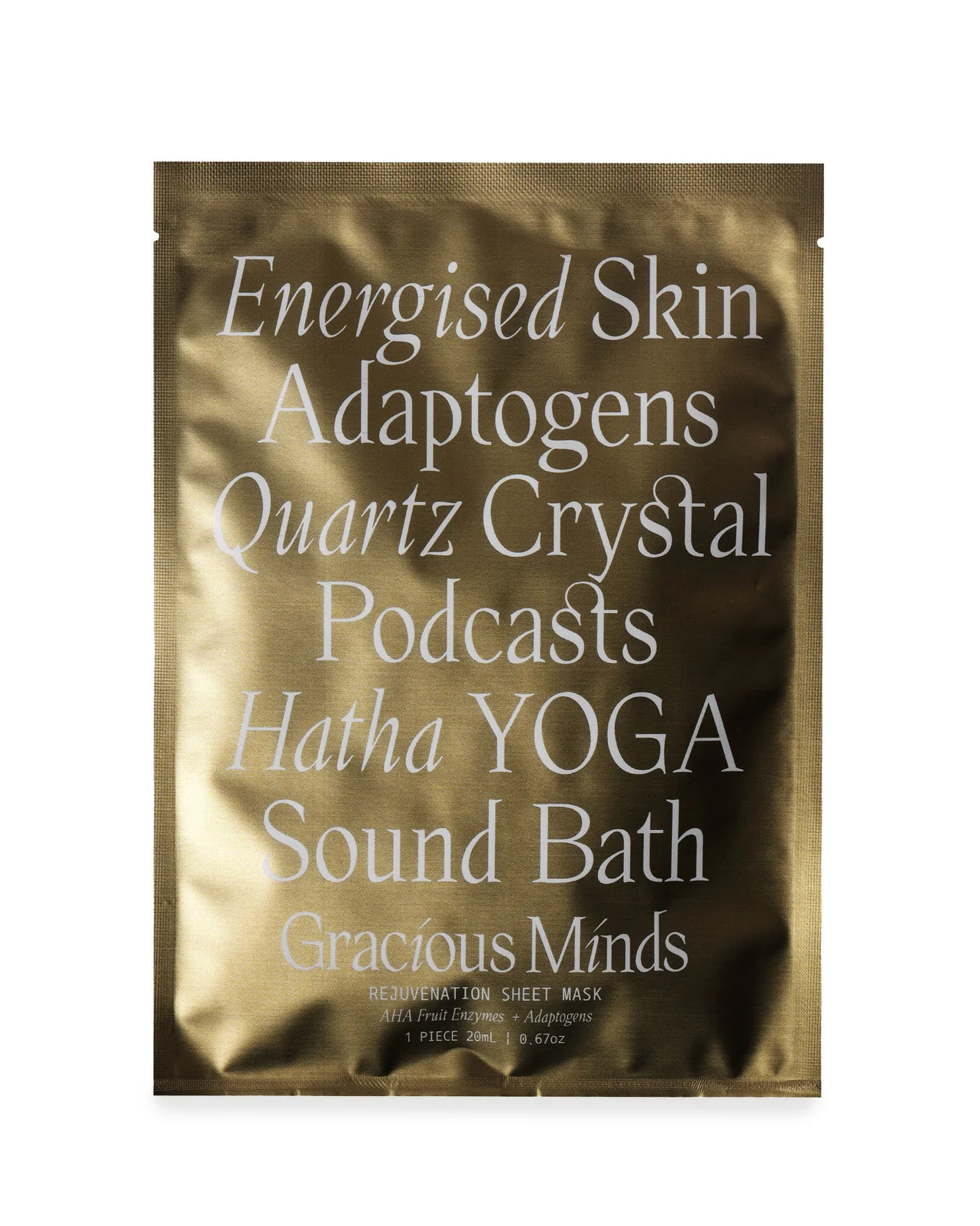 Rejuvenation Sheet Mask