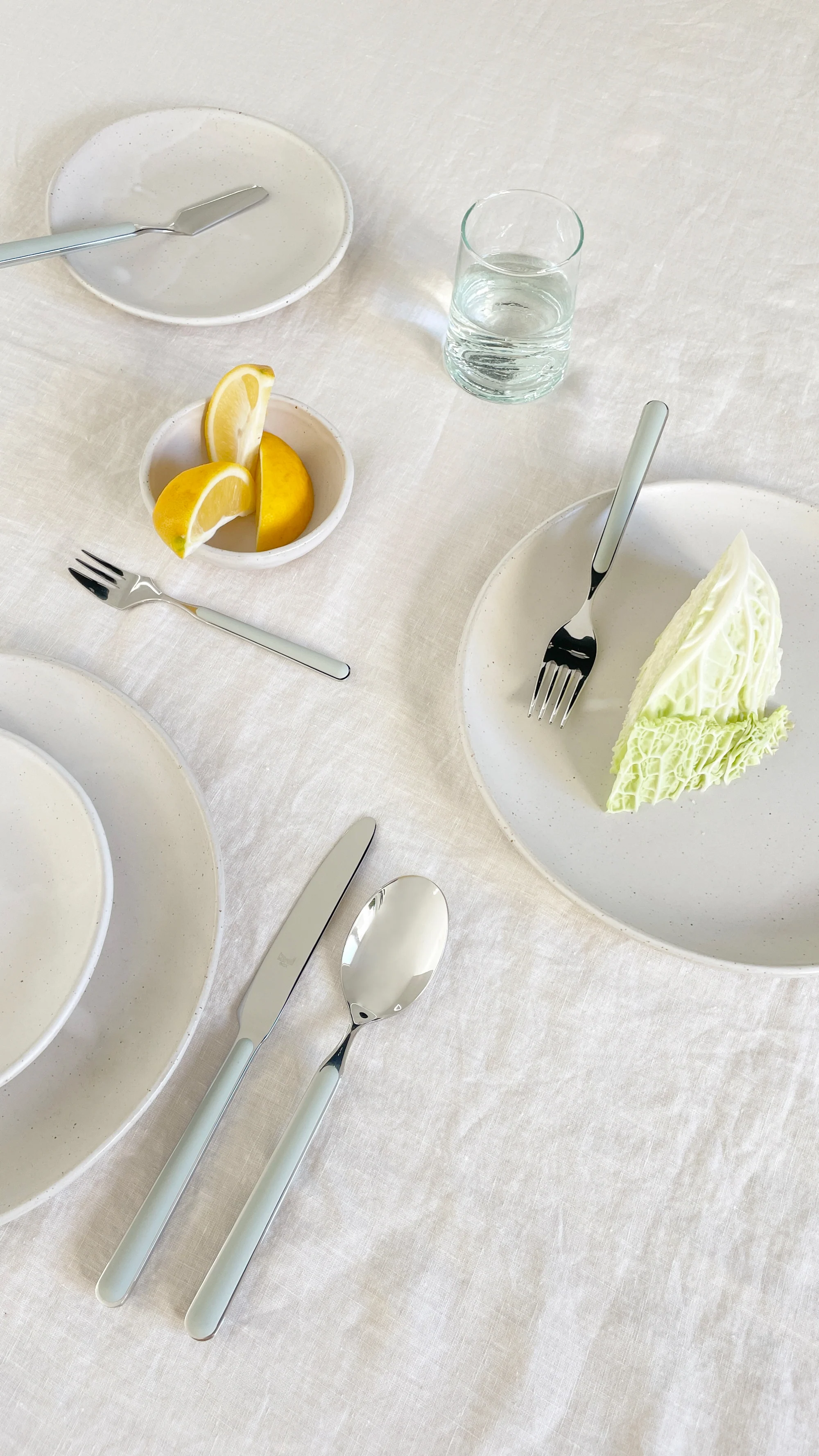 Fantasia Cutlery Set - Sage - Image 5