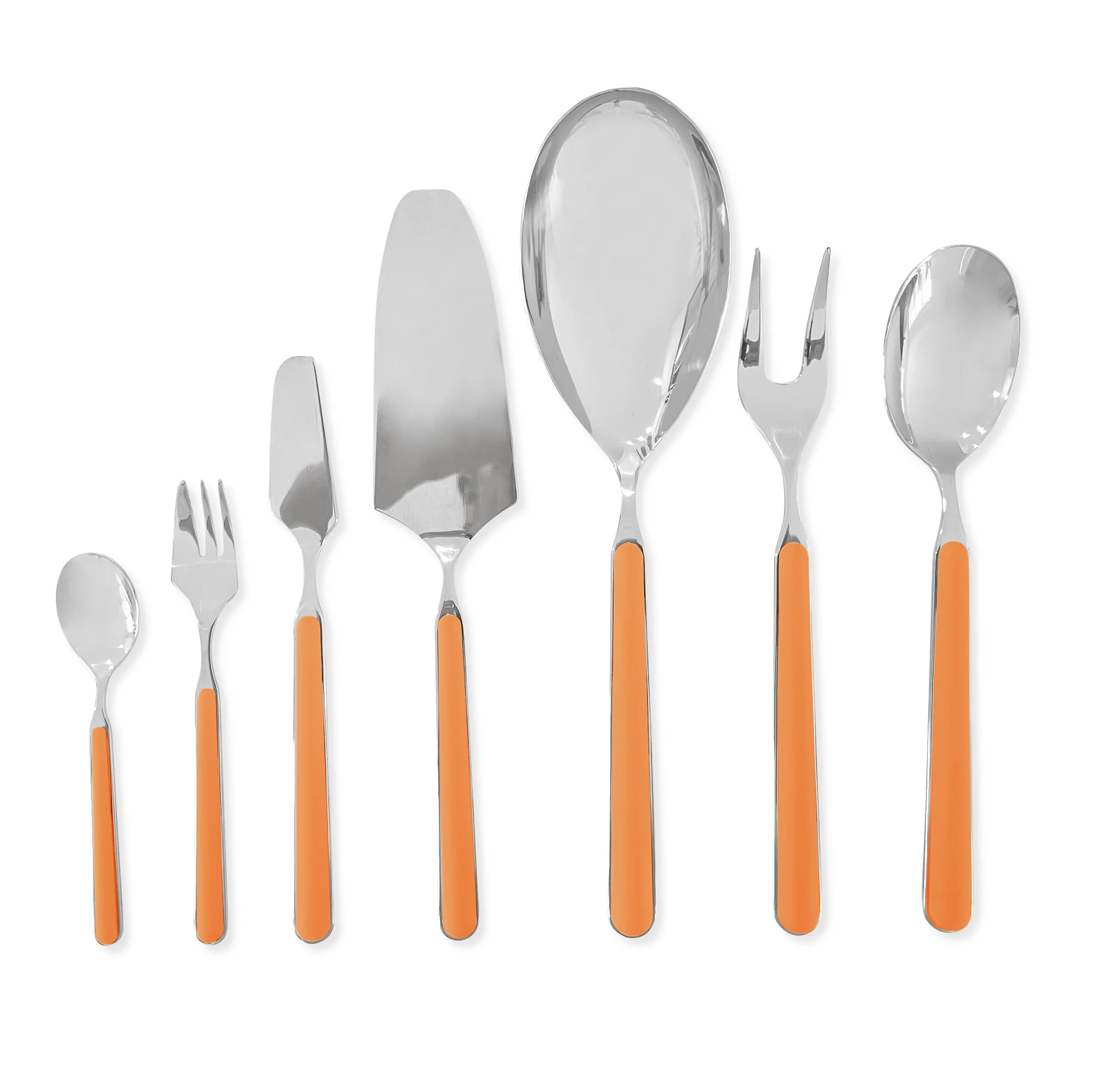Fantasia Serving Utensils - Orange