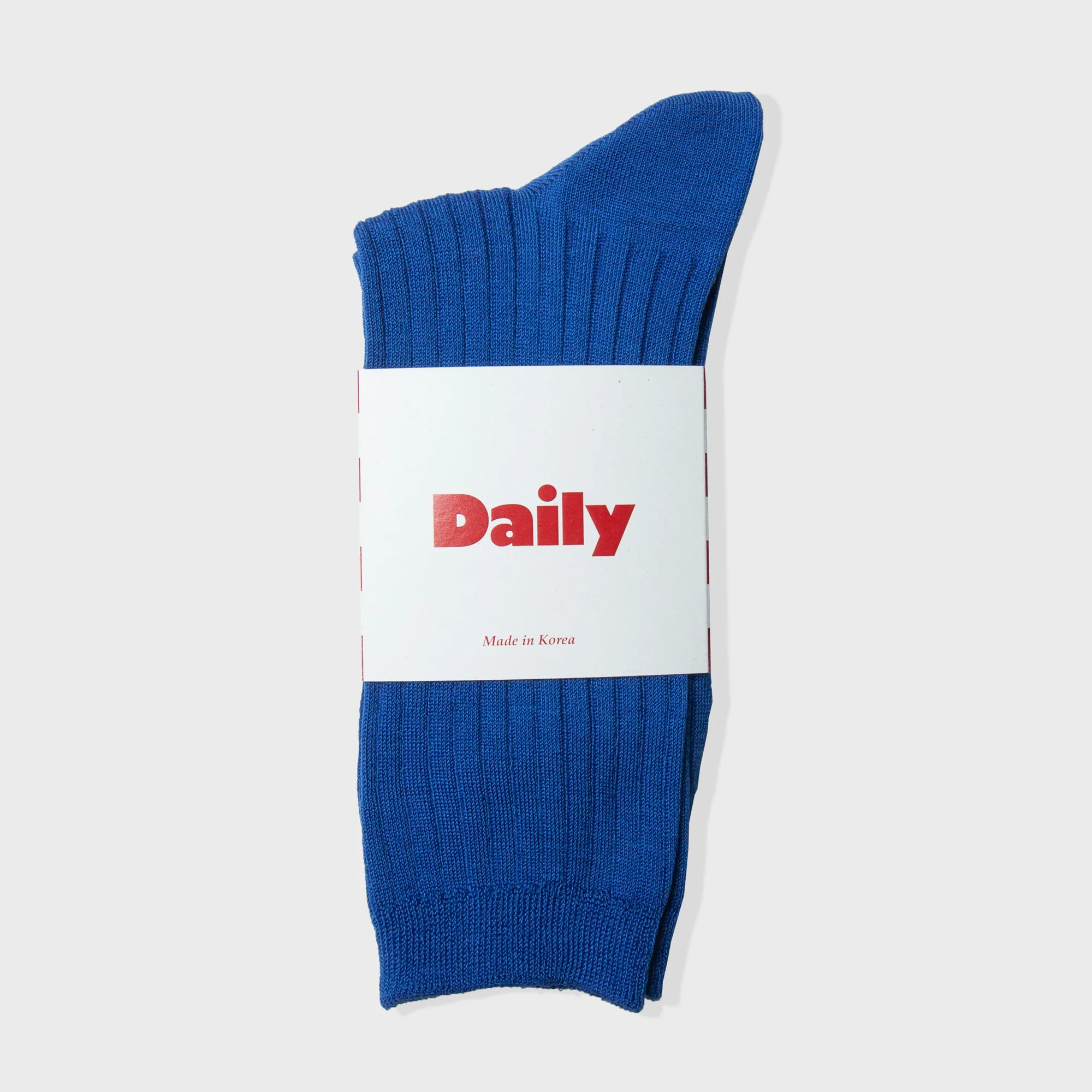Half Crew Socks - Cobalt - Image 2