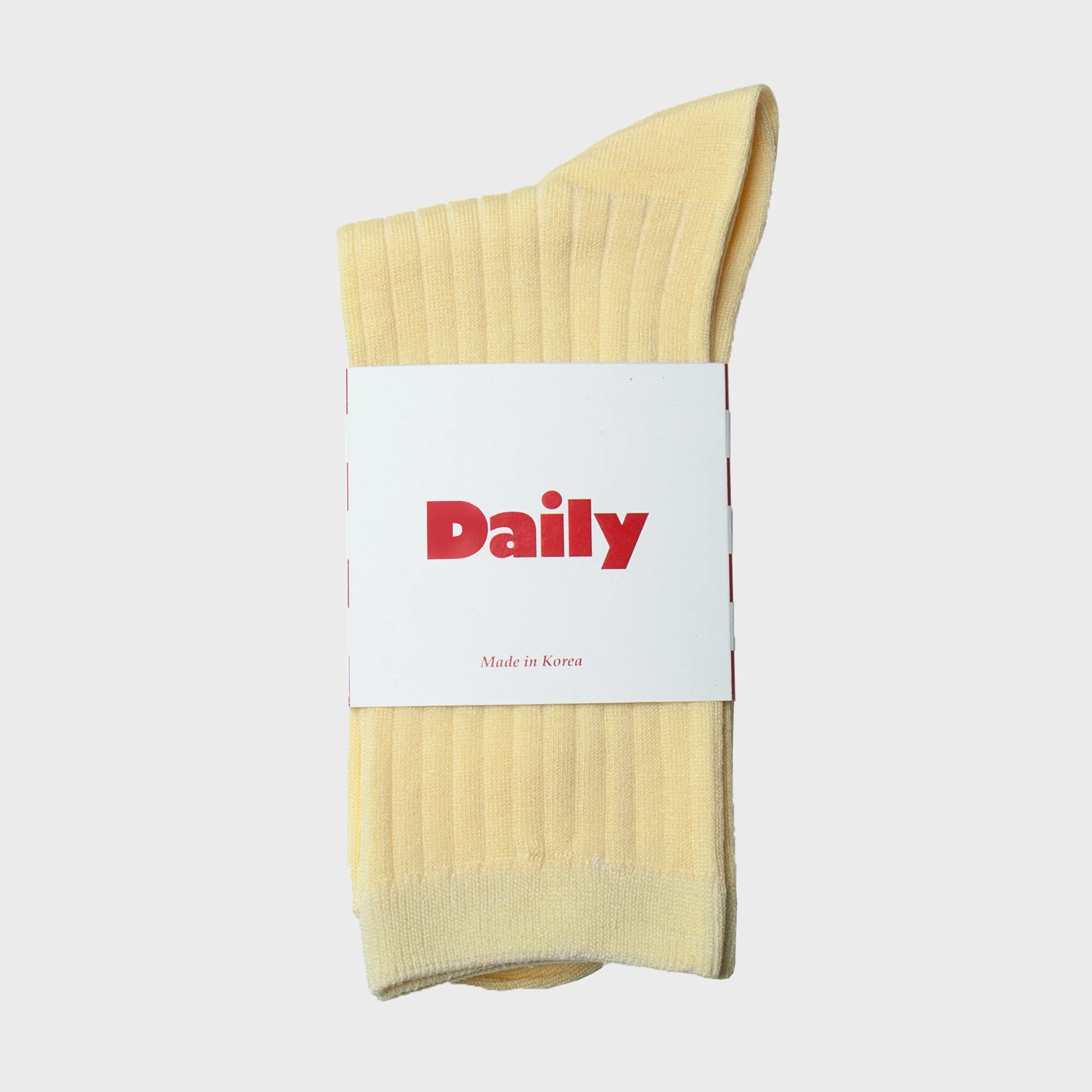 Half Crew Socks - Lemonade - Image 2