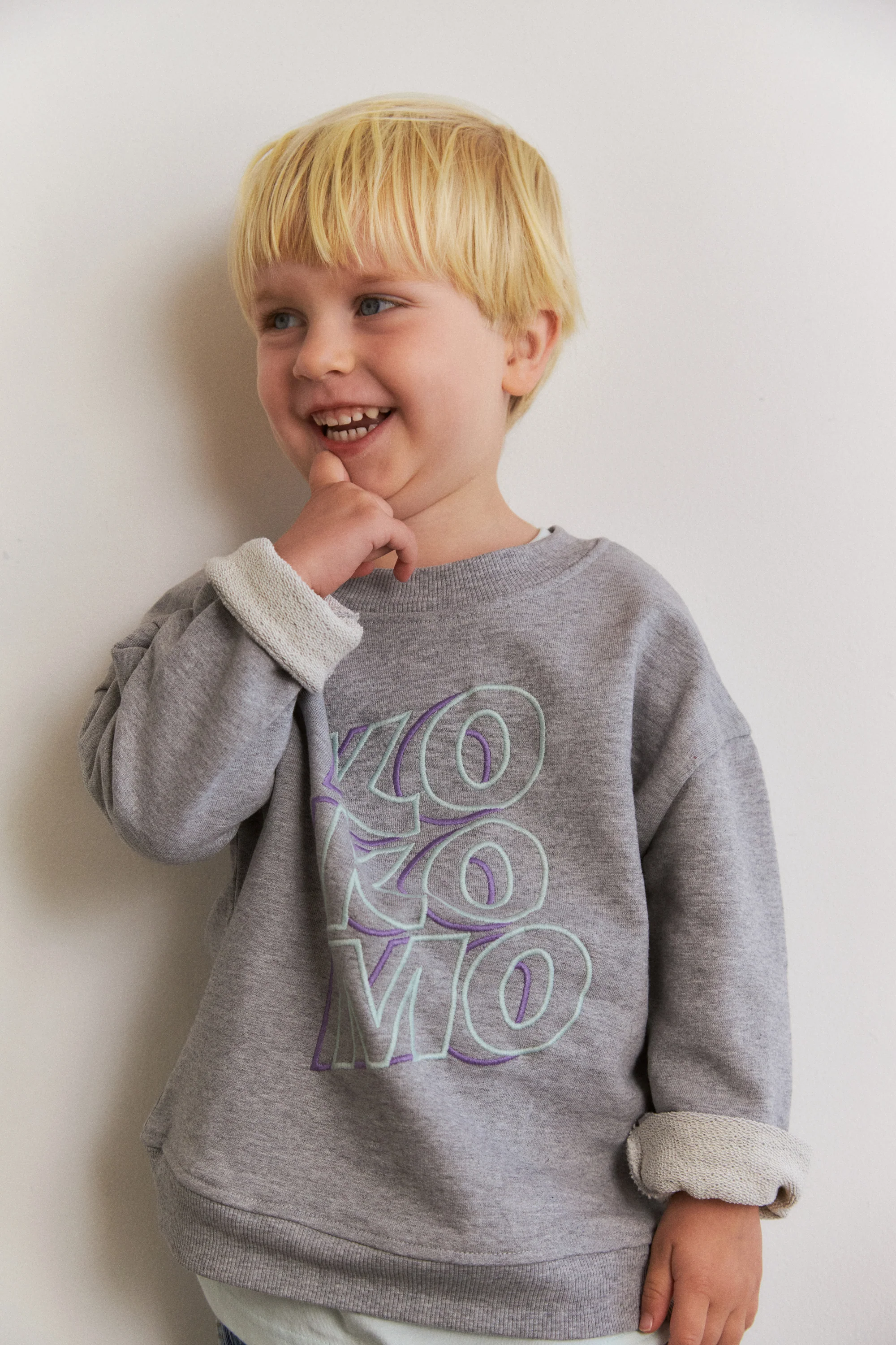 Half Pipe Jumper - Grey Marle - Image 4
