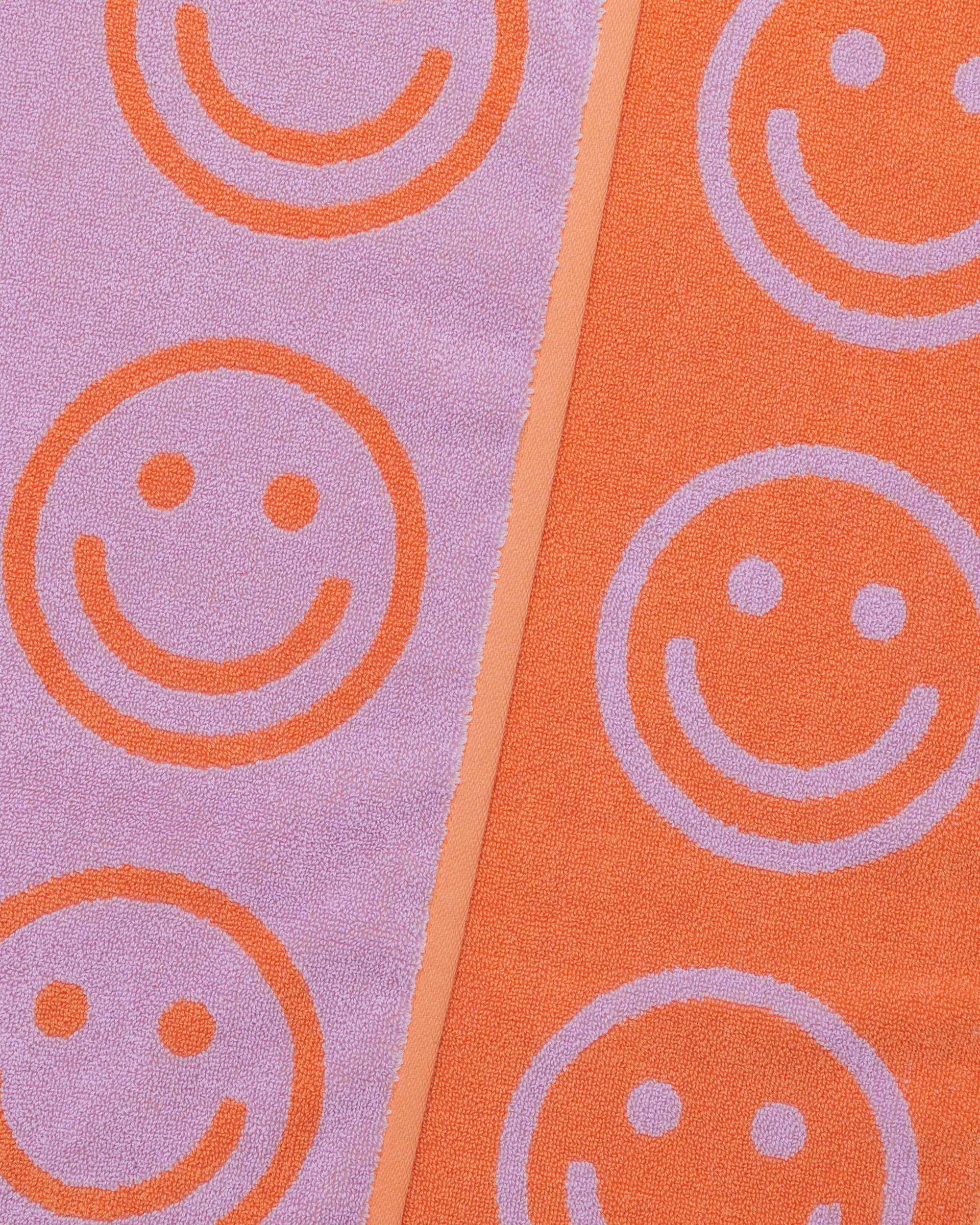 Happy Bath Towel - Lilac - Image 3