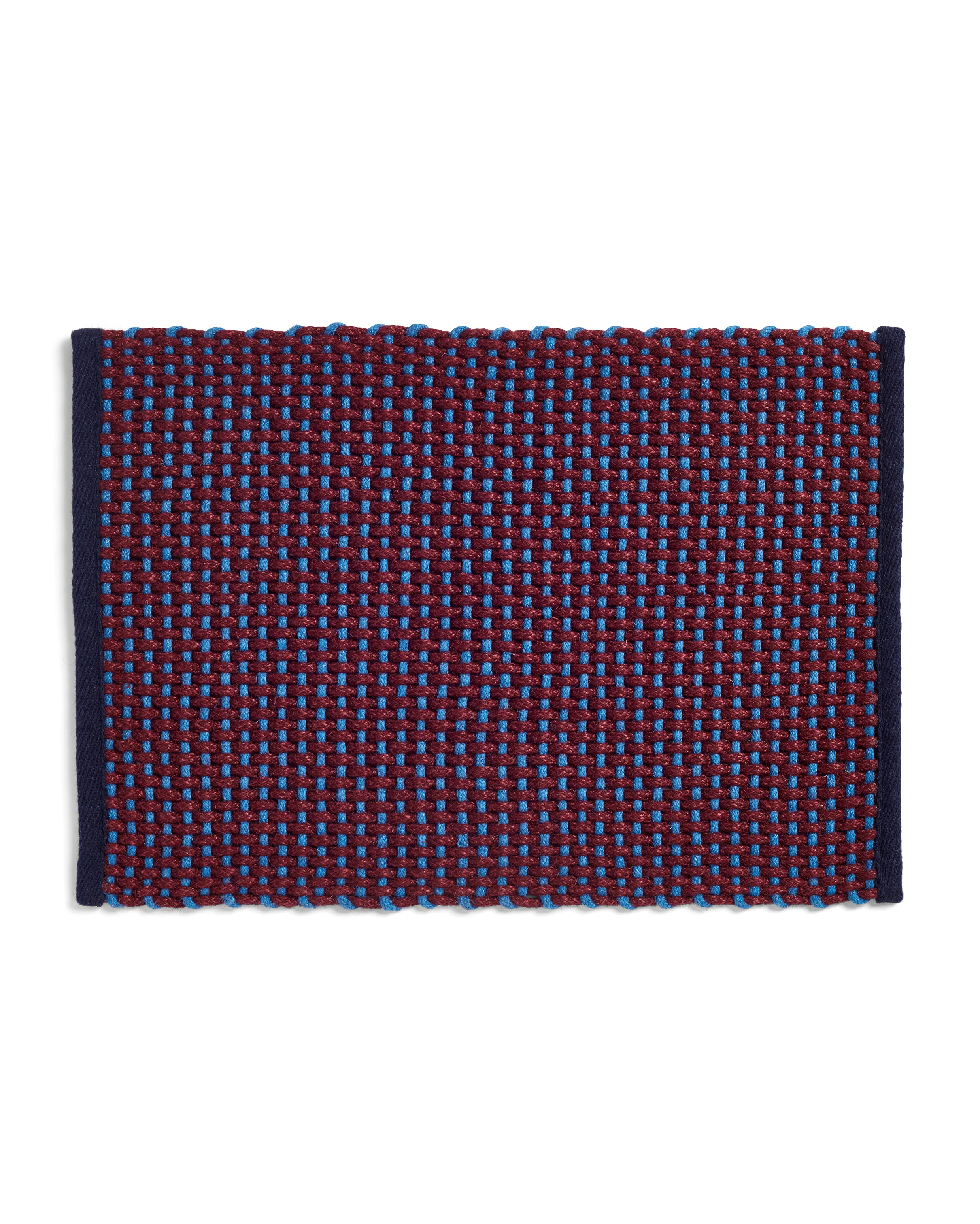Burgundy Woven Door Mat