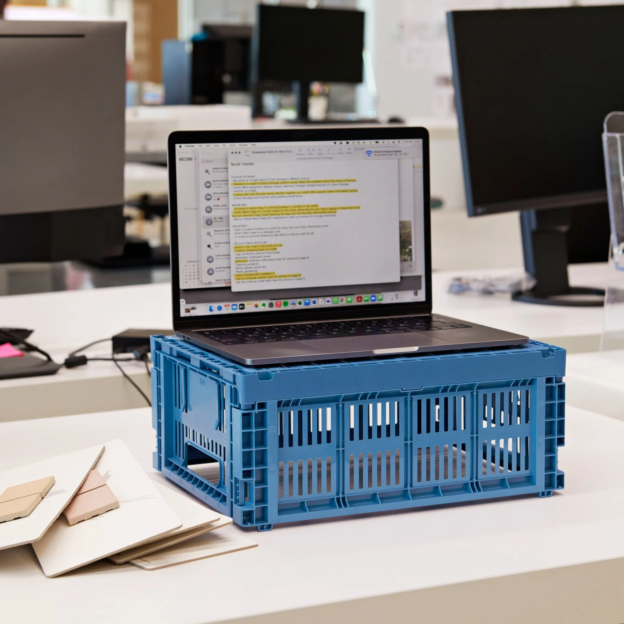 Storage Crates - Electric Blue - Image 3