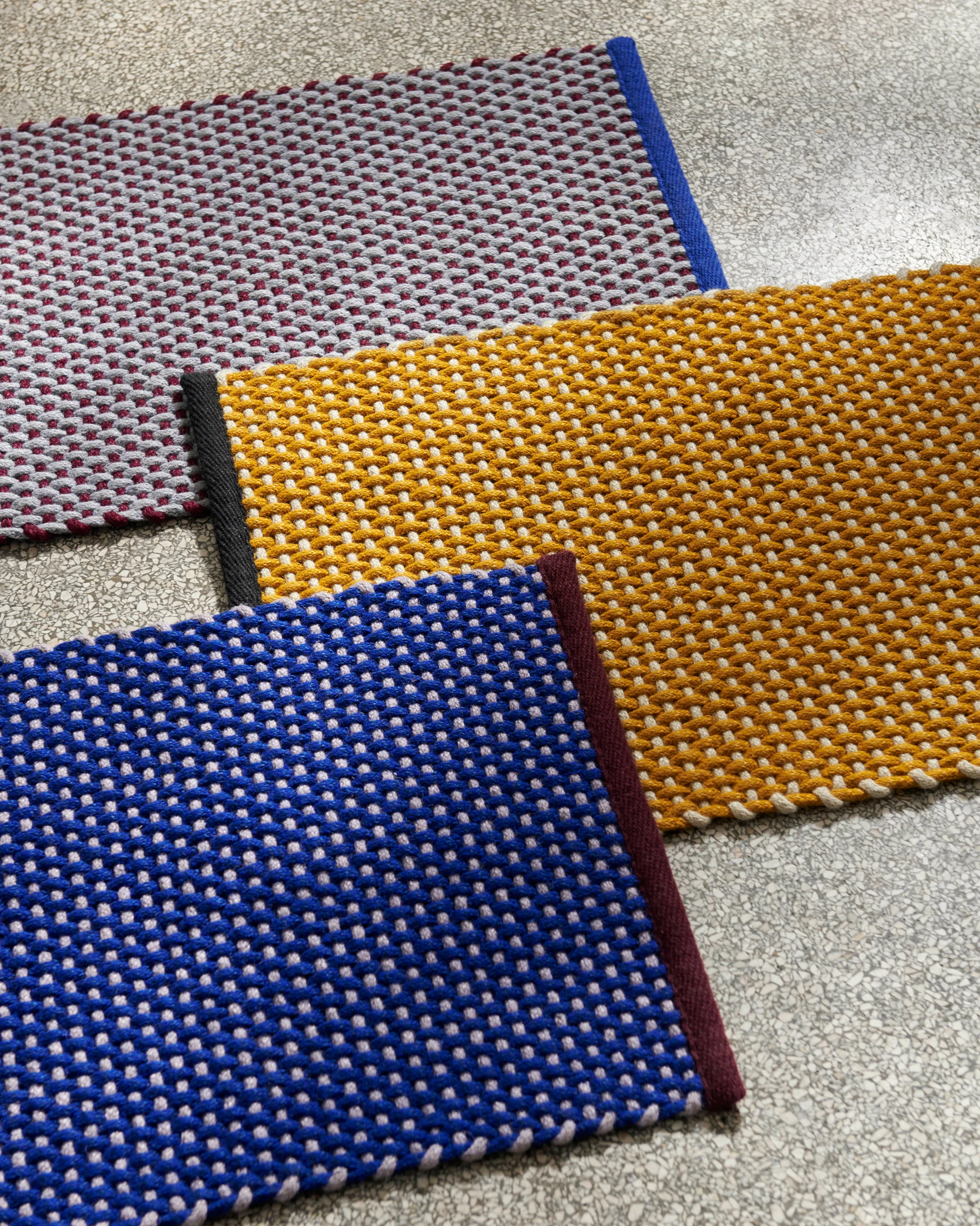 Royal Blue Woven Door Mat - Image 2