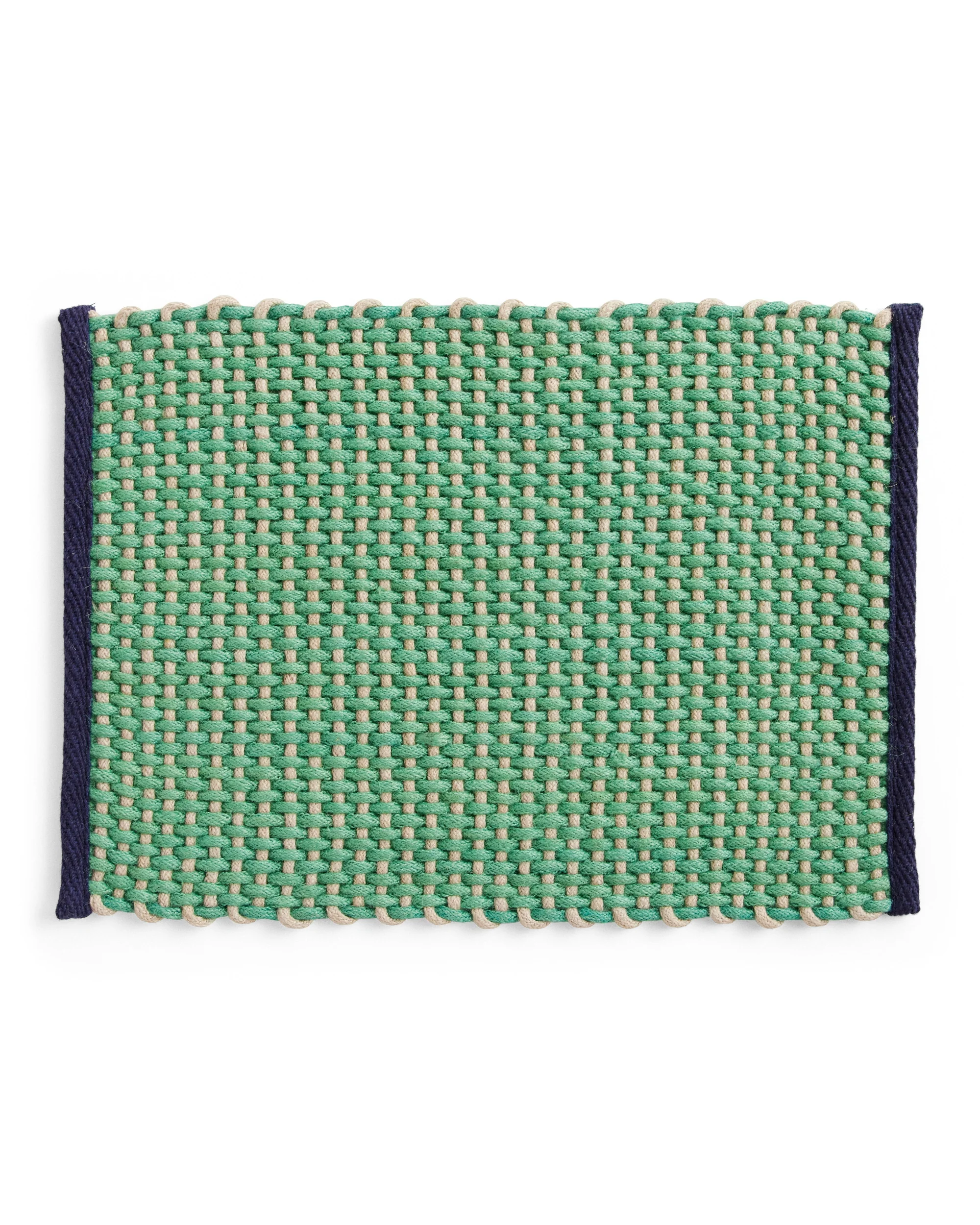 Light Green Woven Door Mat
