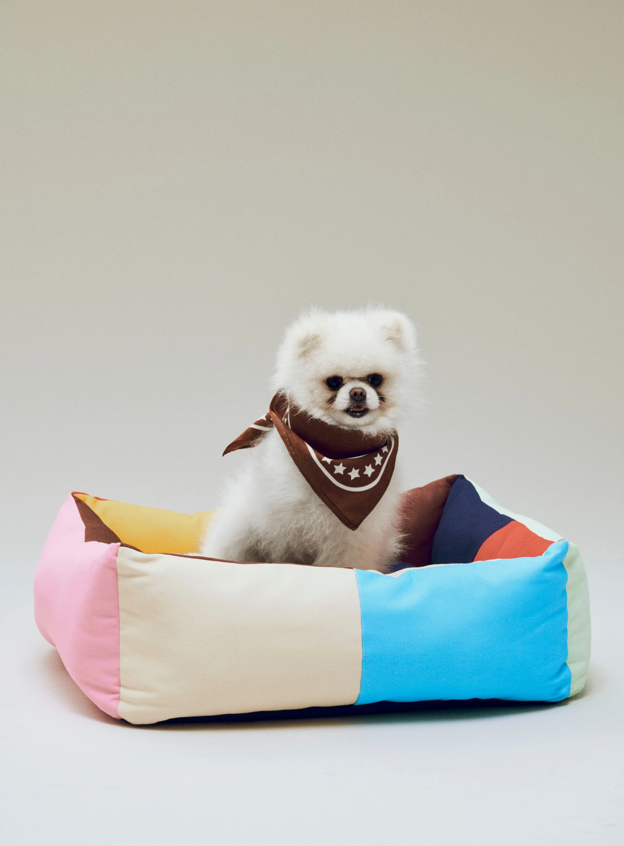 Medium Patchwork Dog Bed - Image 5