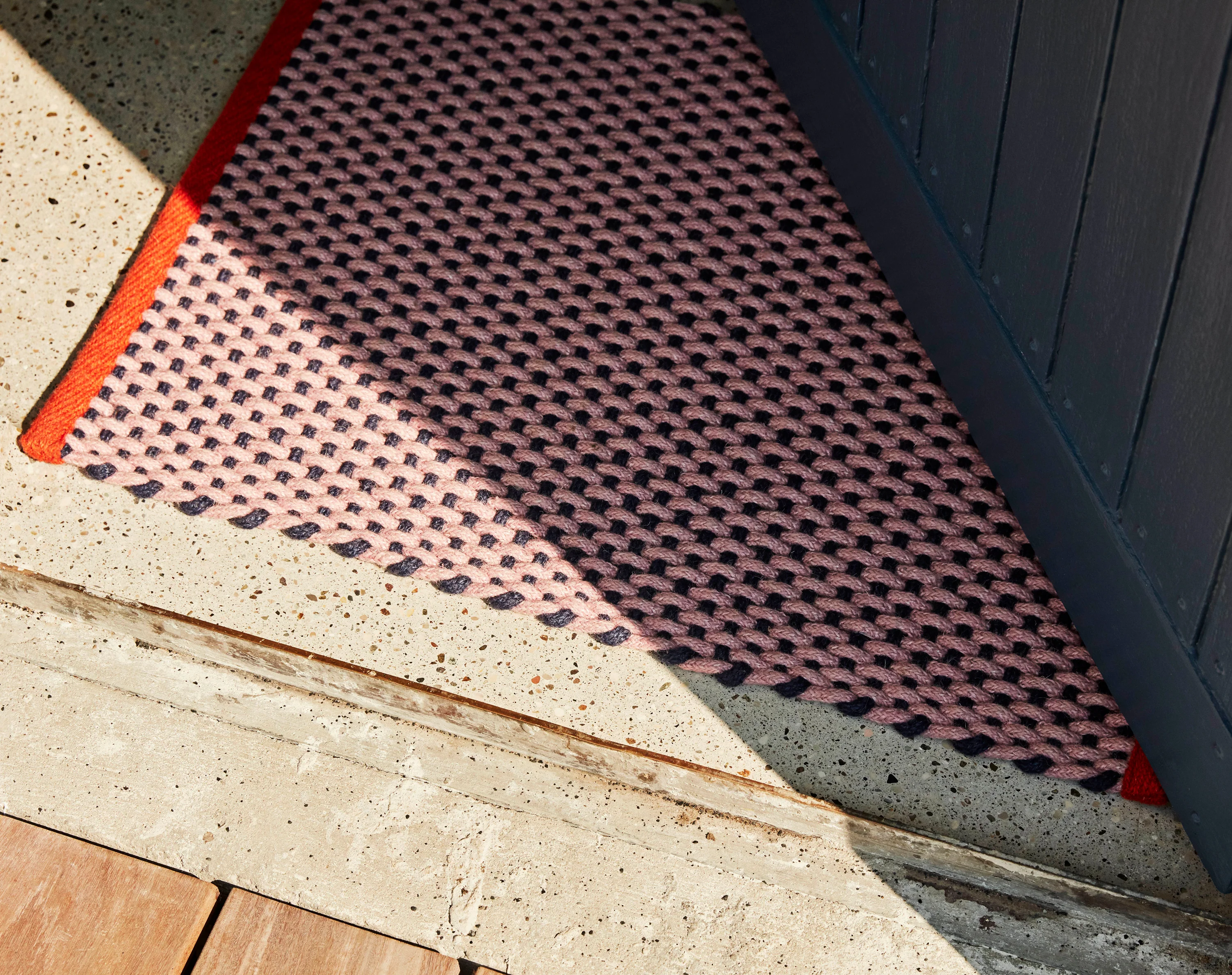 Pink Woven Door Mat - Image 2