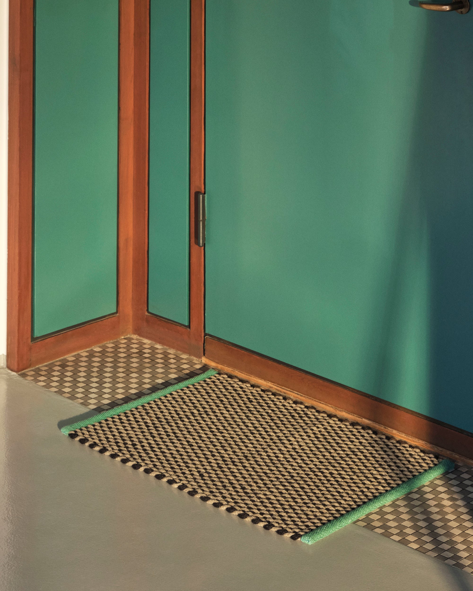 Sand Woven Door Mat - Image 2