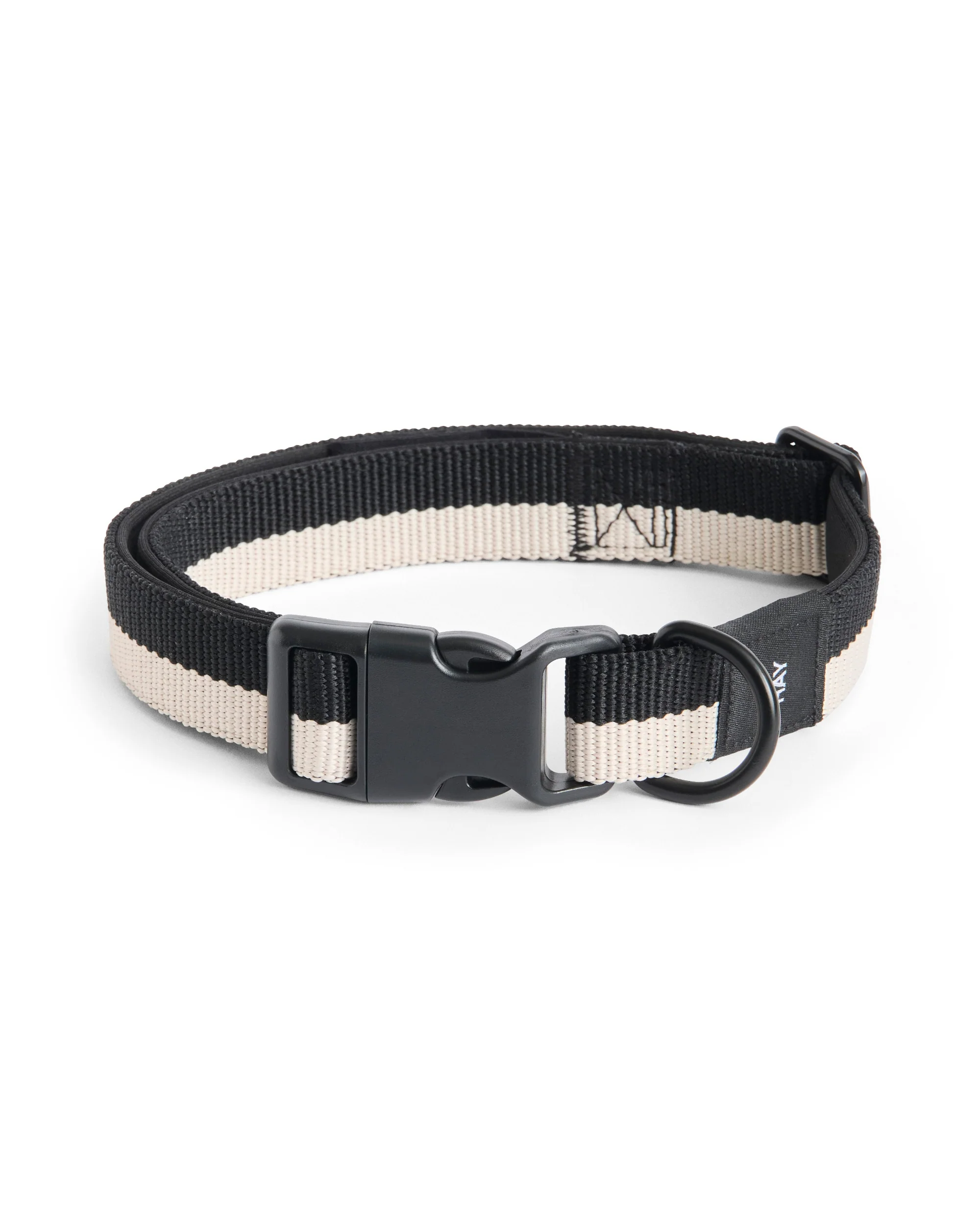 Two Tone Dog Collar - Black & White