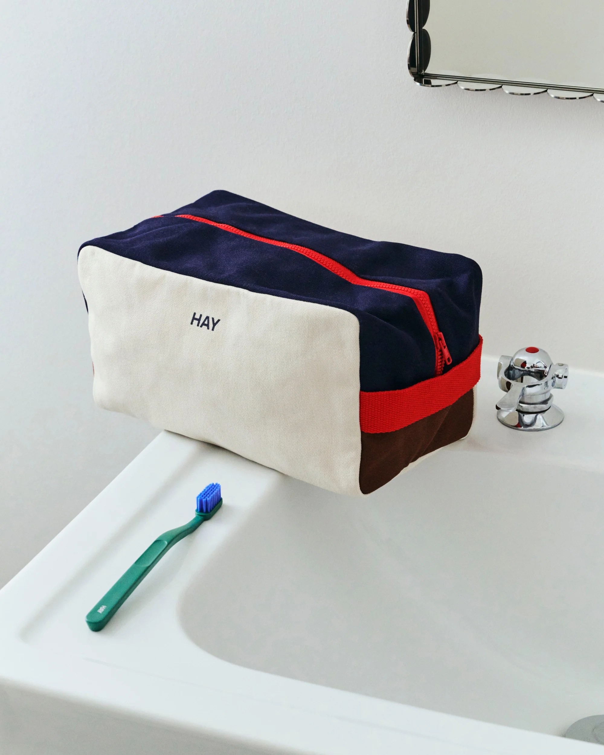 Wash Bag - Cream - Image 2