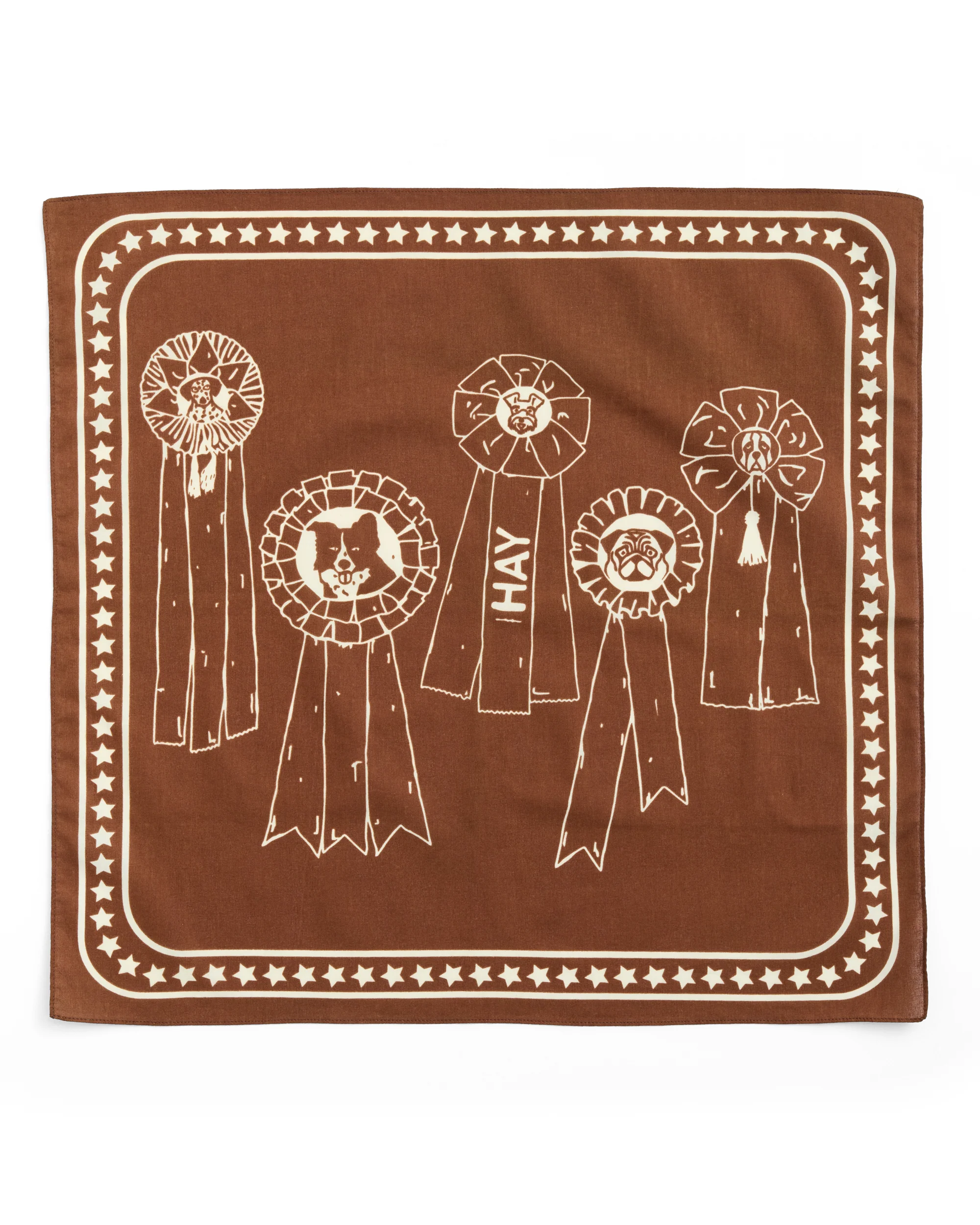 Dog Scarf - Brown - Image 4