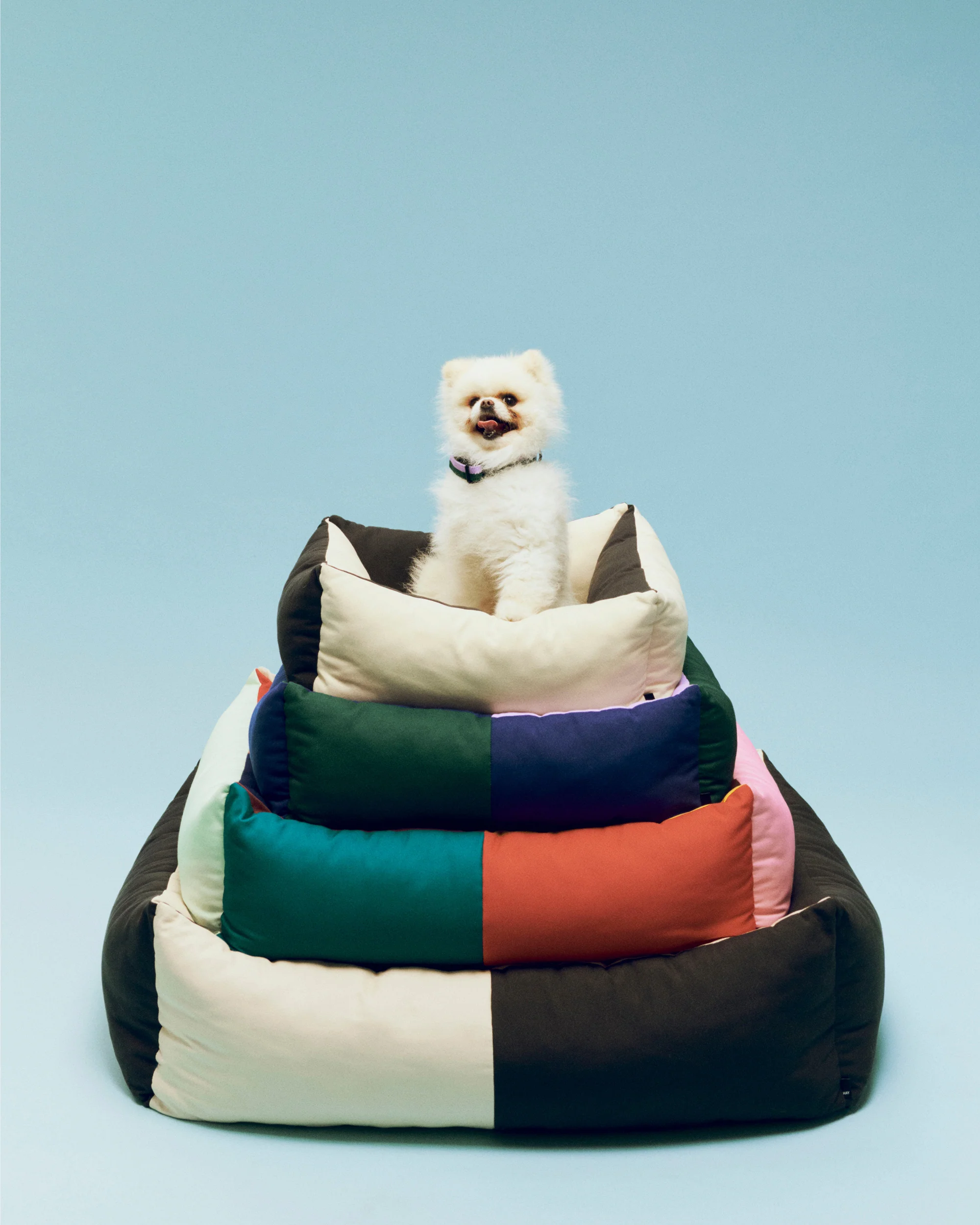 Large Patchwork Dog Bed - Image 3