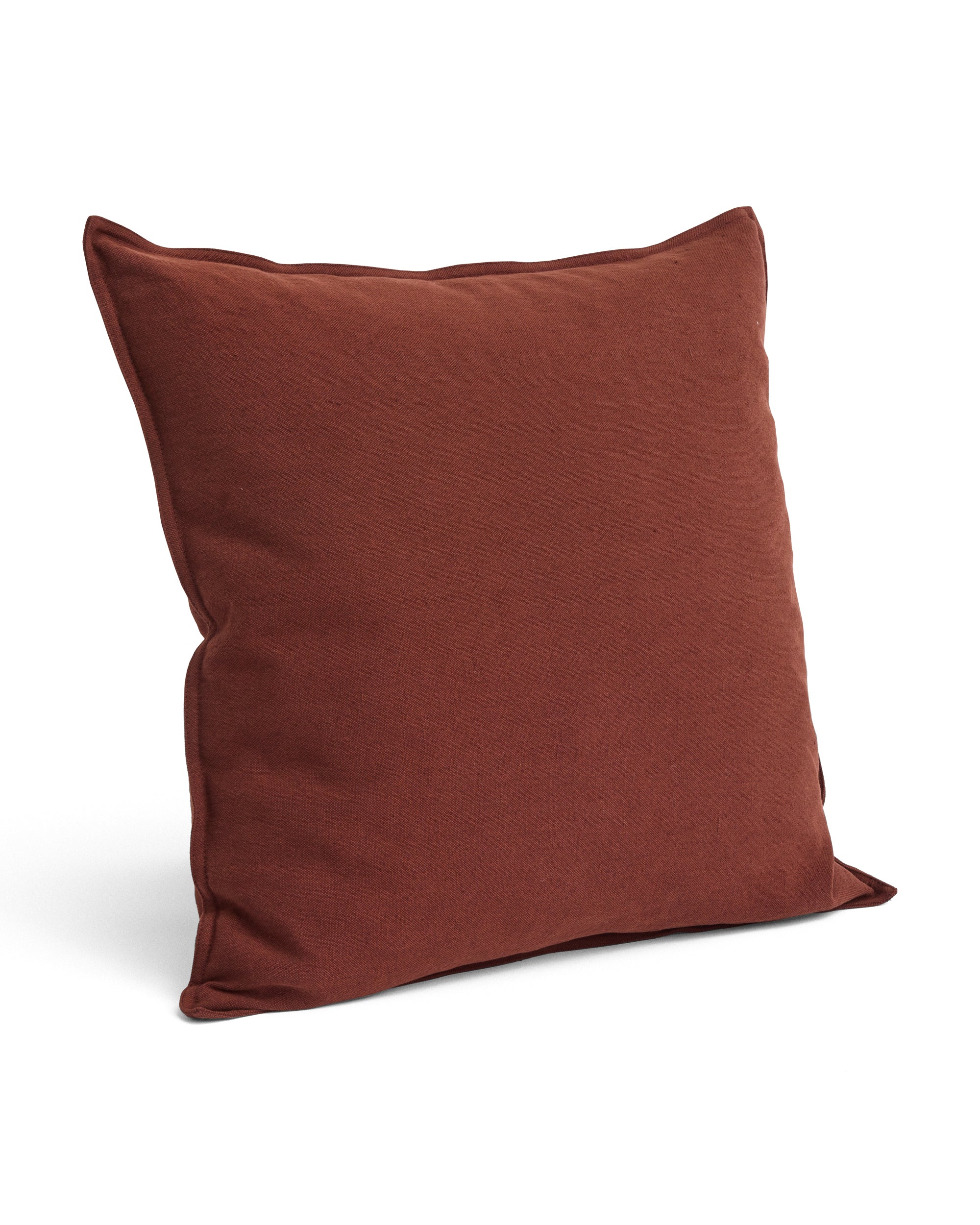 Linen Cushion - Iron Red