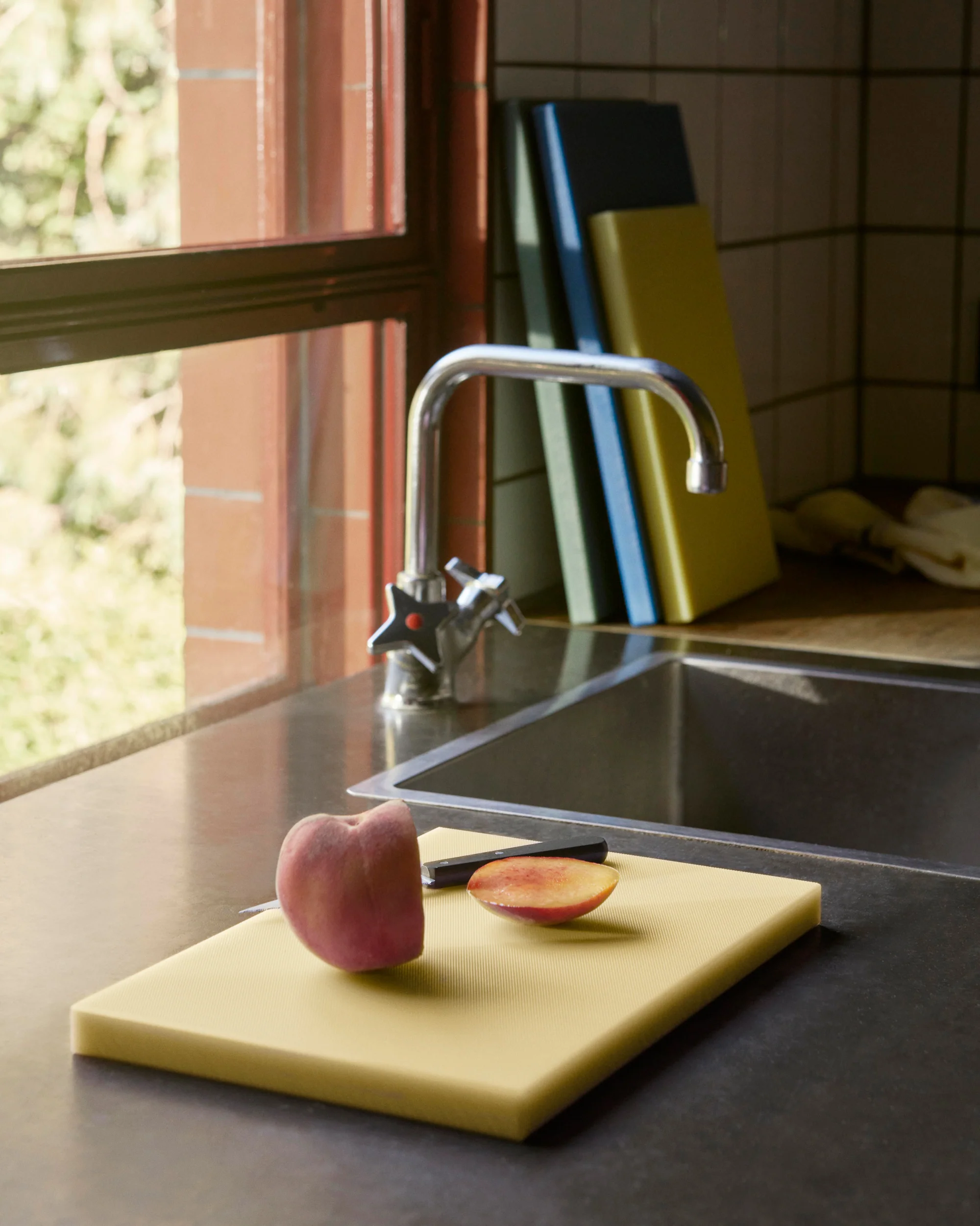Slice Chopping Board - Yellow - Image 2