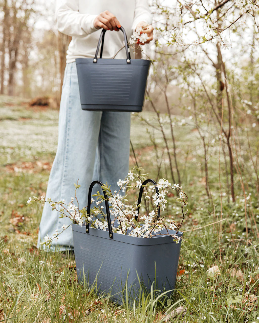 Large Bag - Pigeon Blue - Image 2