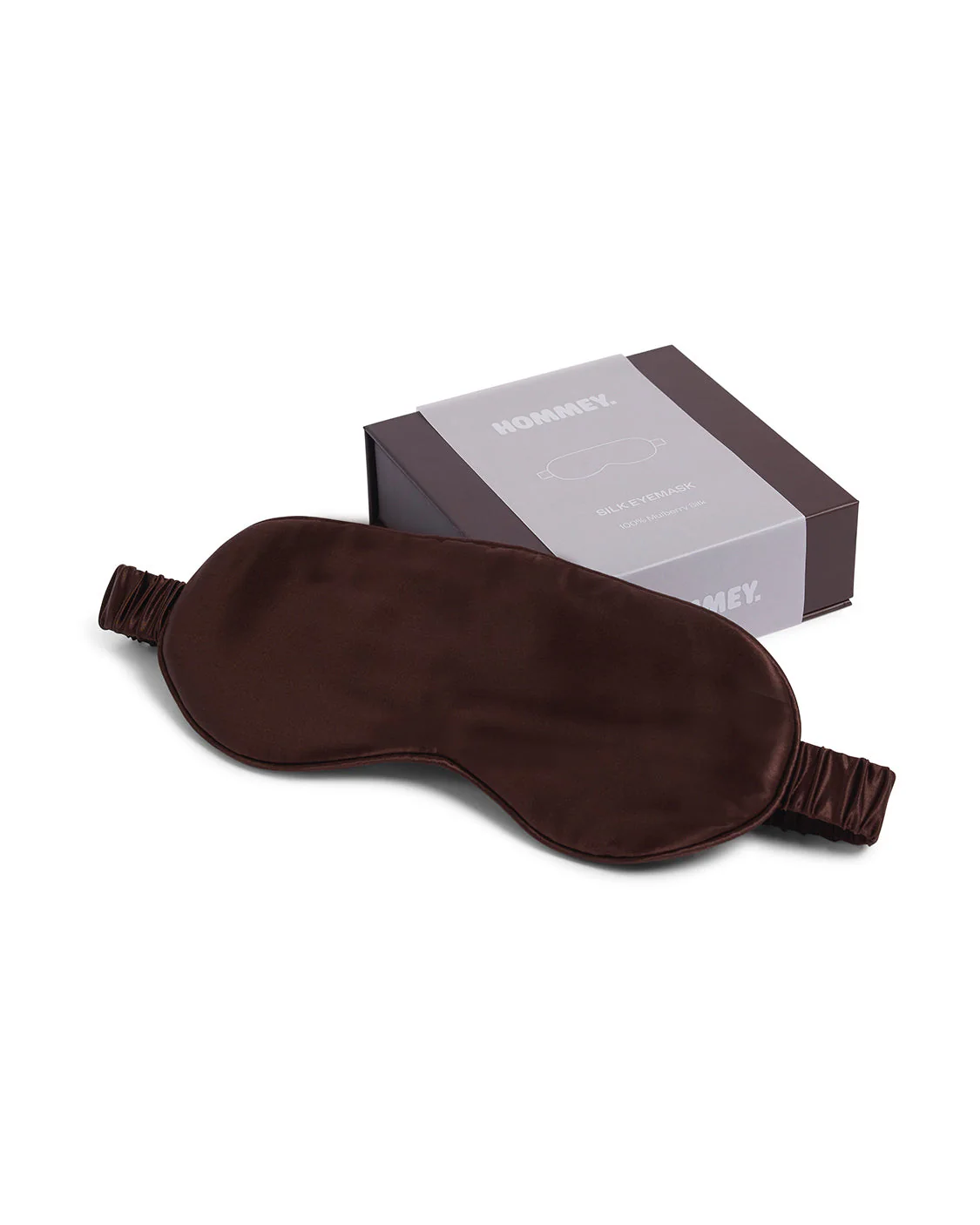 Silk Eye Mask - Cocoa - Image 5
