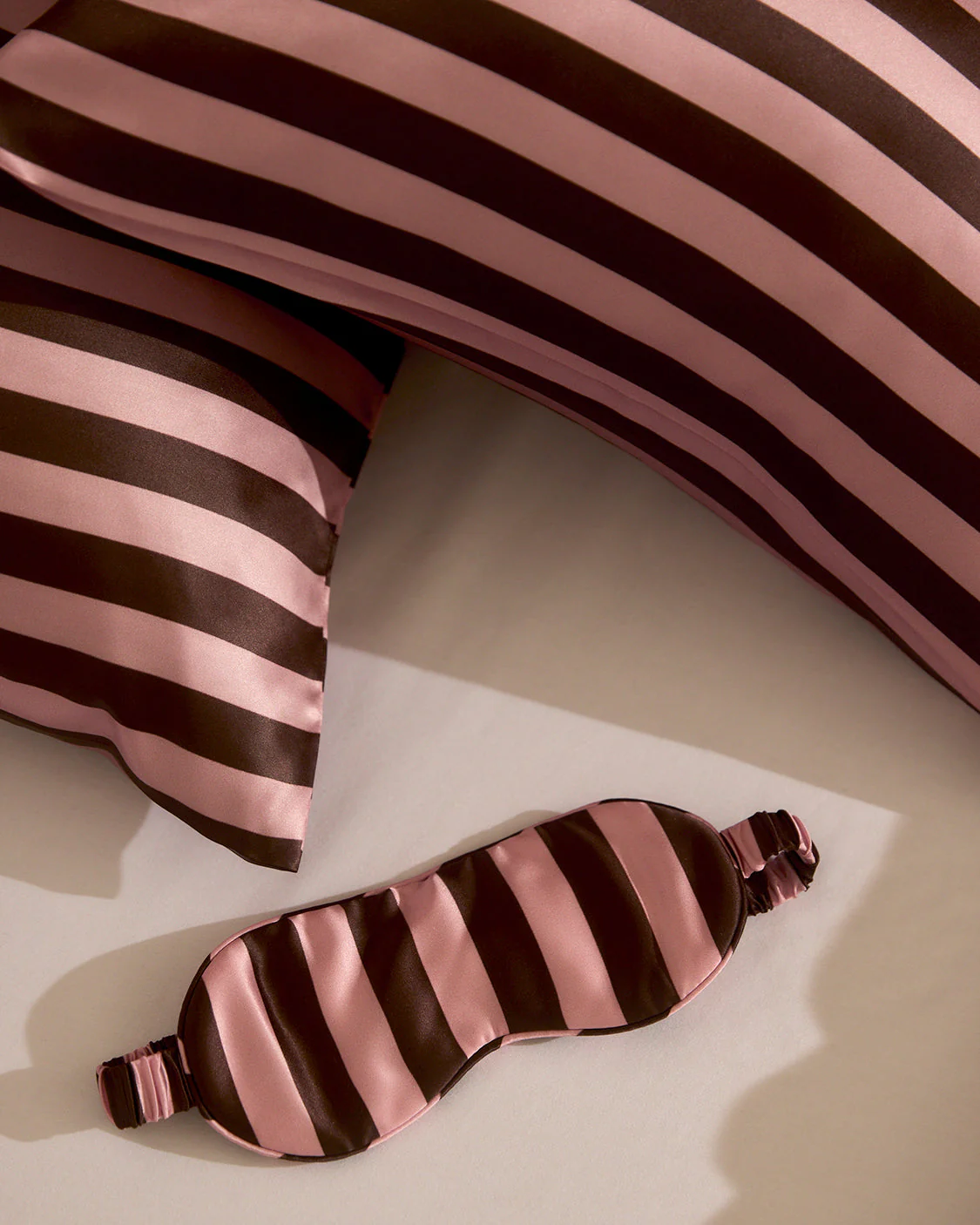 Silk Eye Mask - Rocky Road Stripes - Image 3