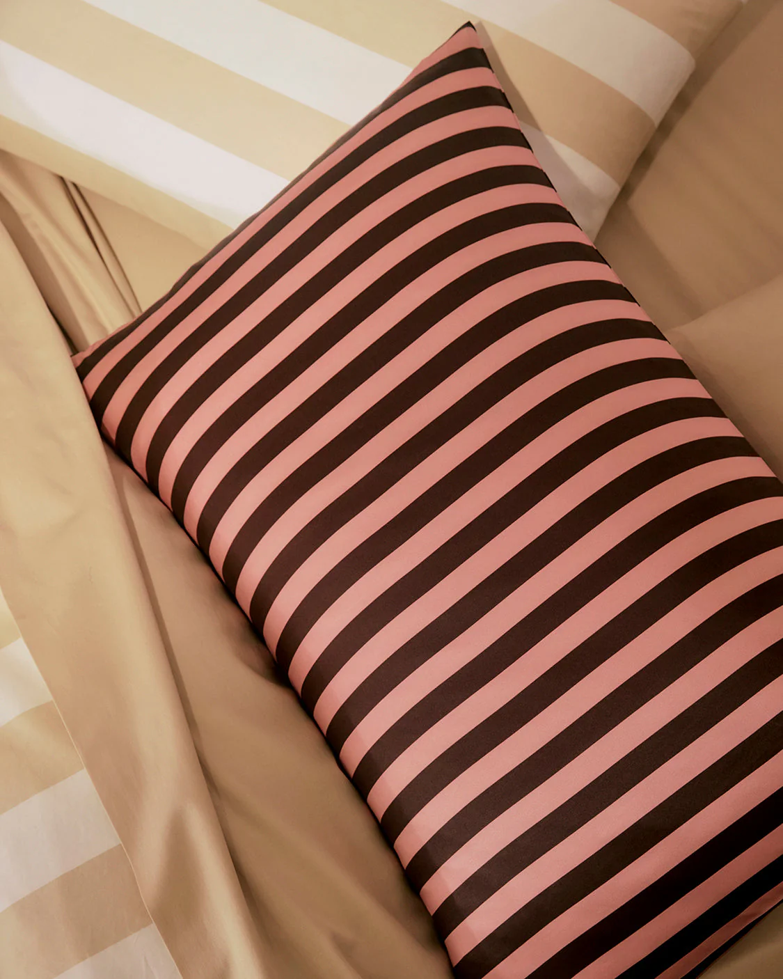 Silk Pillowcase - Rocky Road Stripes - Image 3