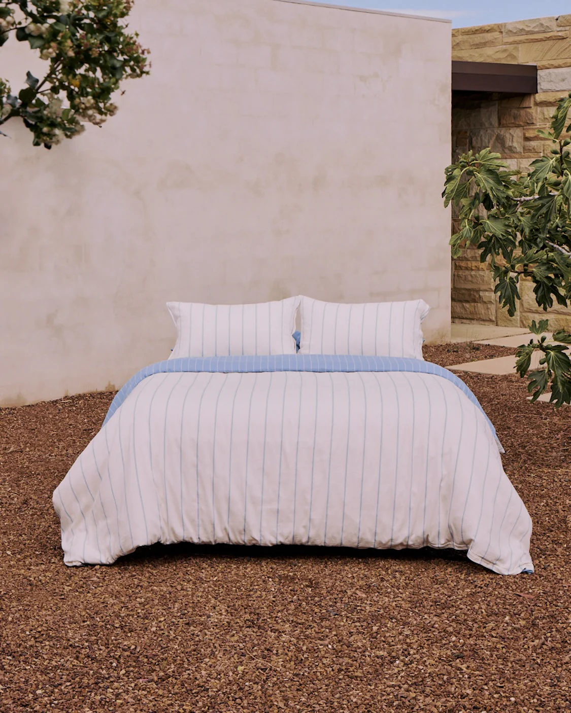 Versa Duvet Cover - Cloud & Capri - Image 6