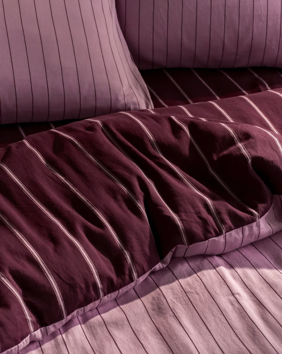 Versa Duvet Cover - Mulberry & Aster - Image 4
