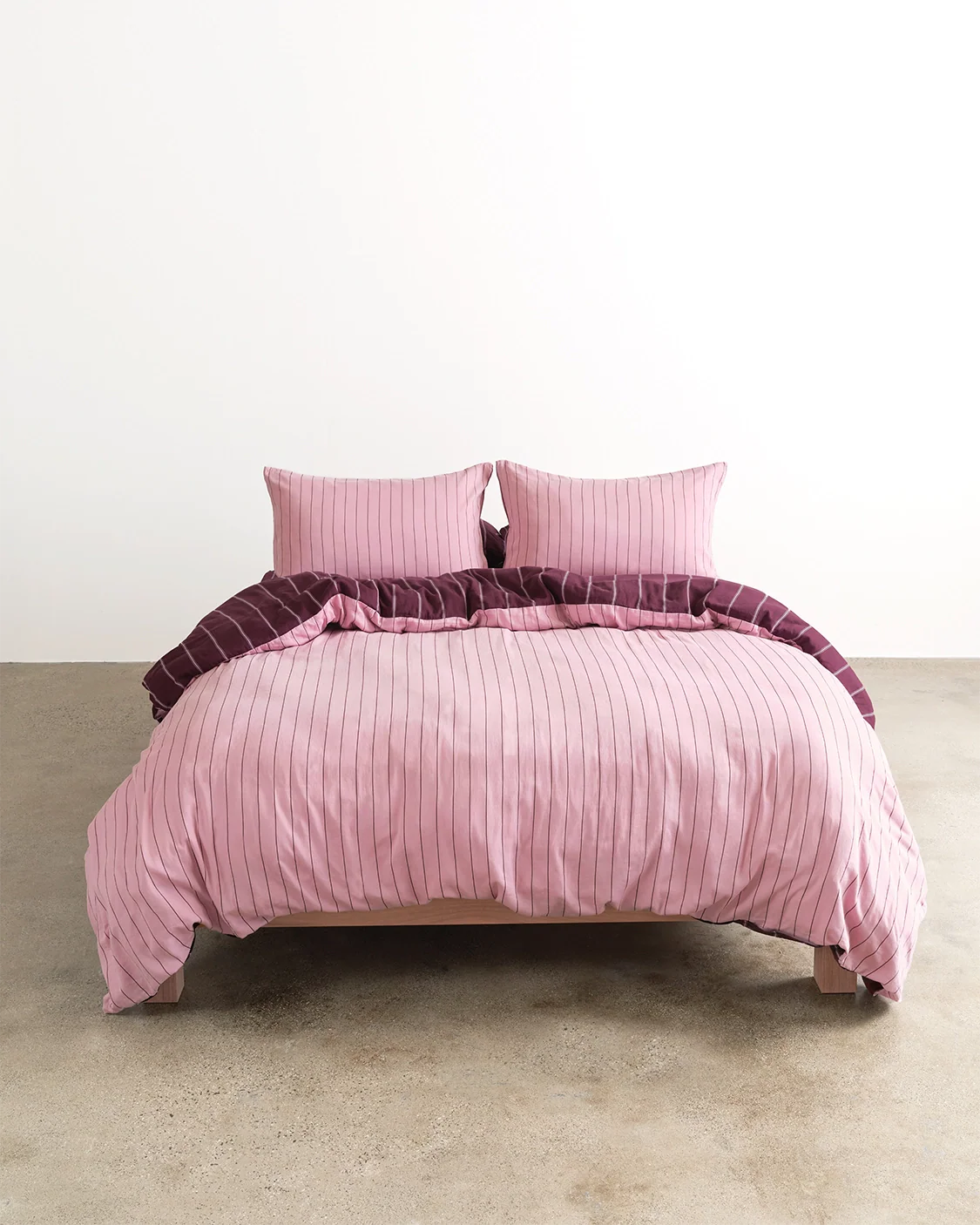Versa Duvet Cover - Mulberry & Aster - Image 5
